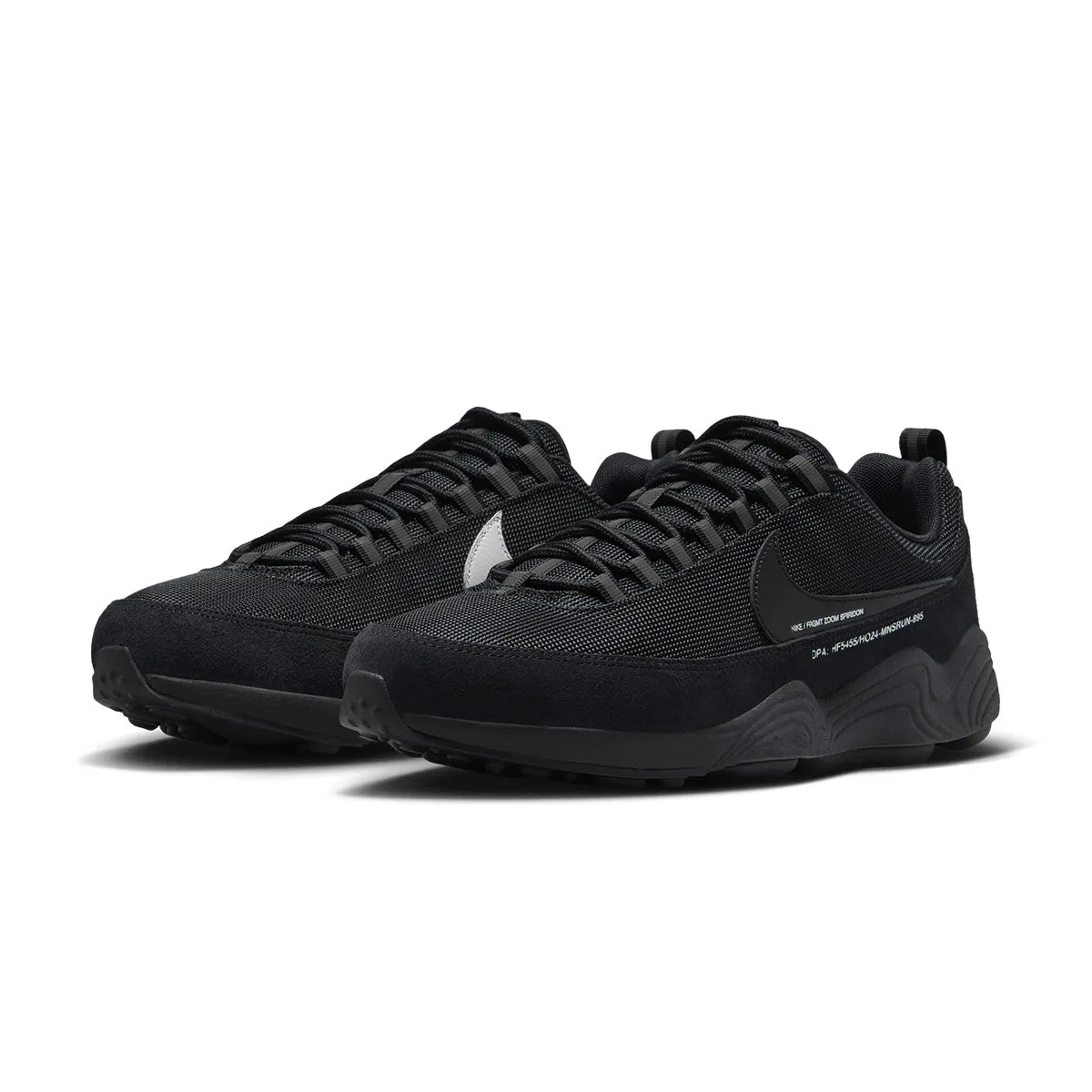 '  Fragment Air Zoom Spiridon 'Black' casual wearers Versatile