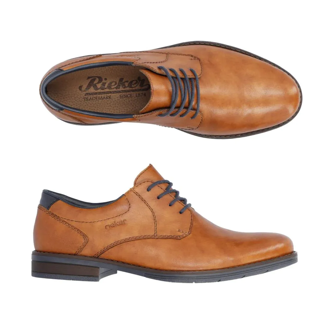 10304-24 Rieker Laced Dress Shoe zip - closure