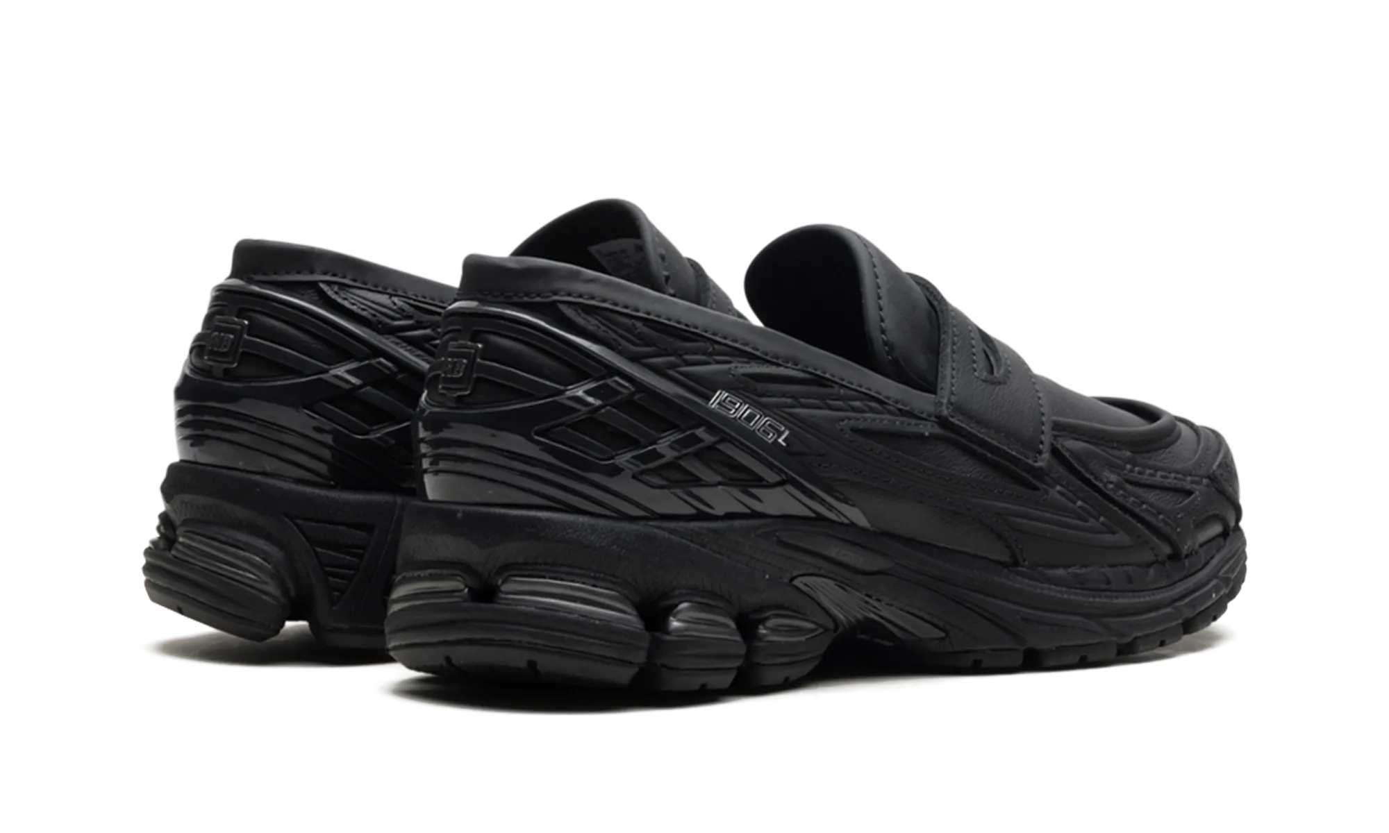 hook - and - loop running shoes Body Balance 1906L "Black"