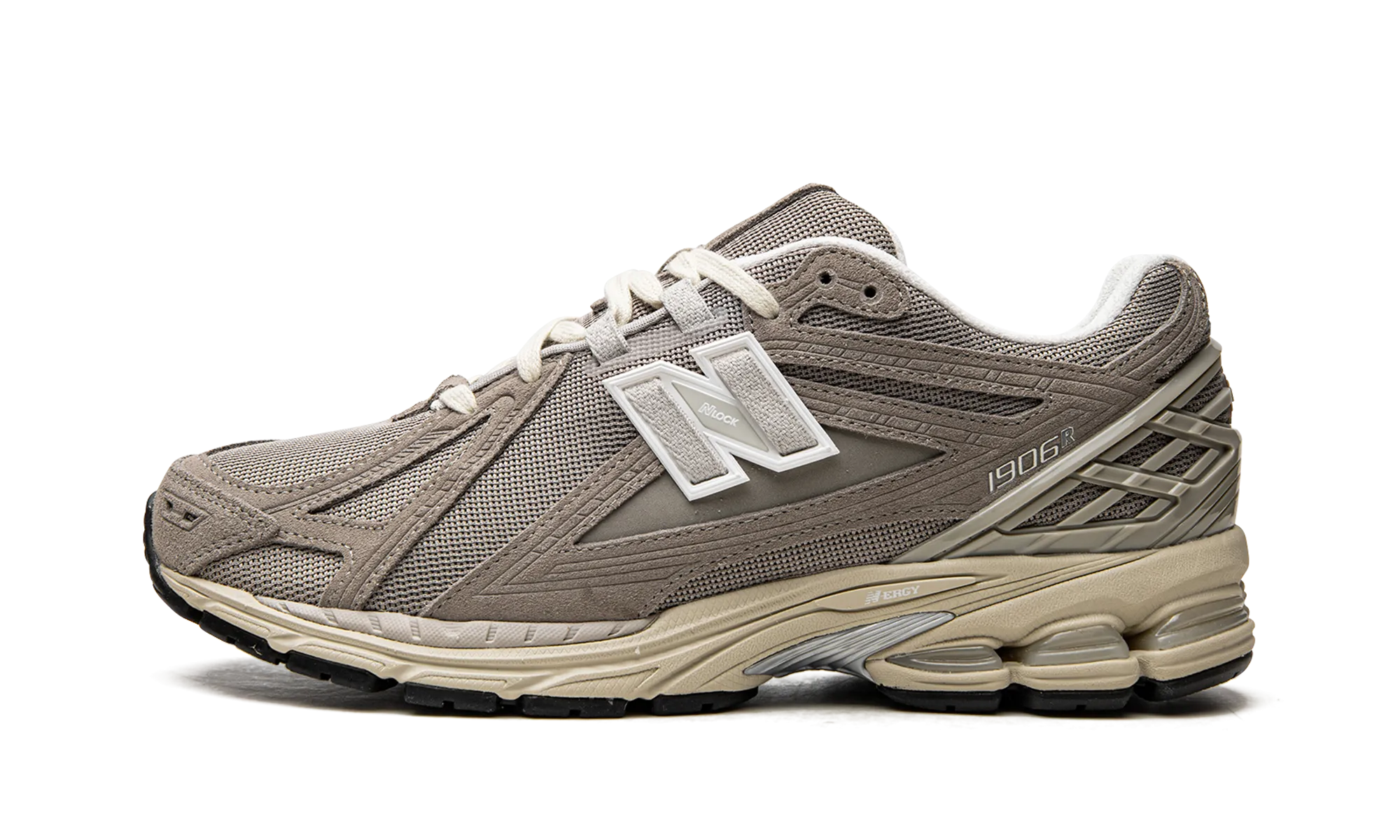 Smooth - finish work - out running shoes 1906R "Beige Cream"