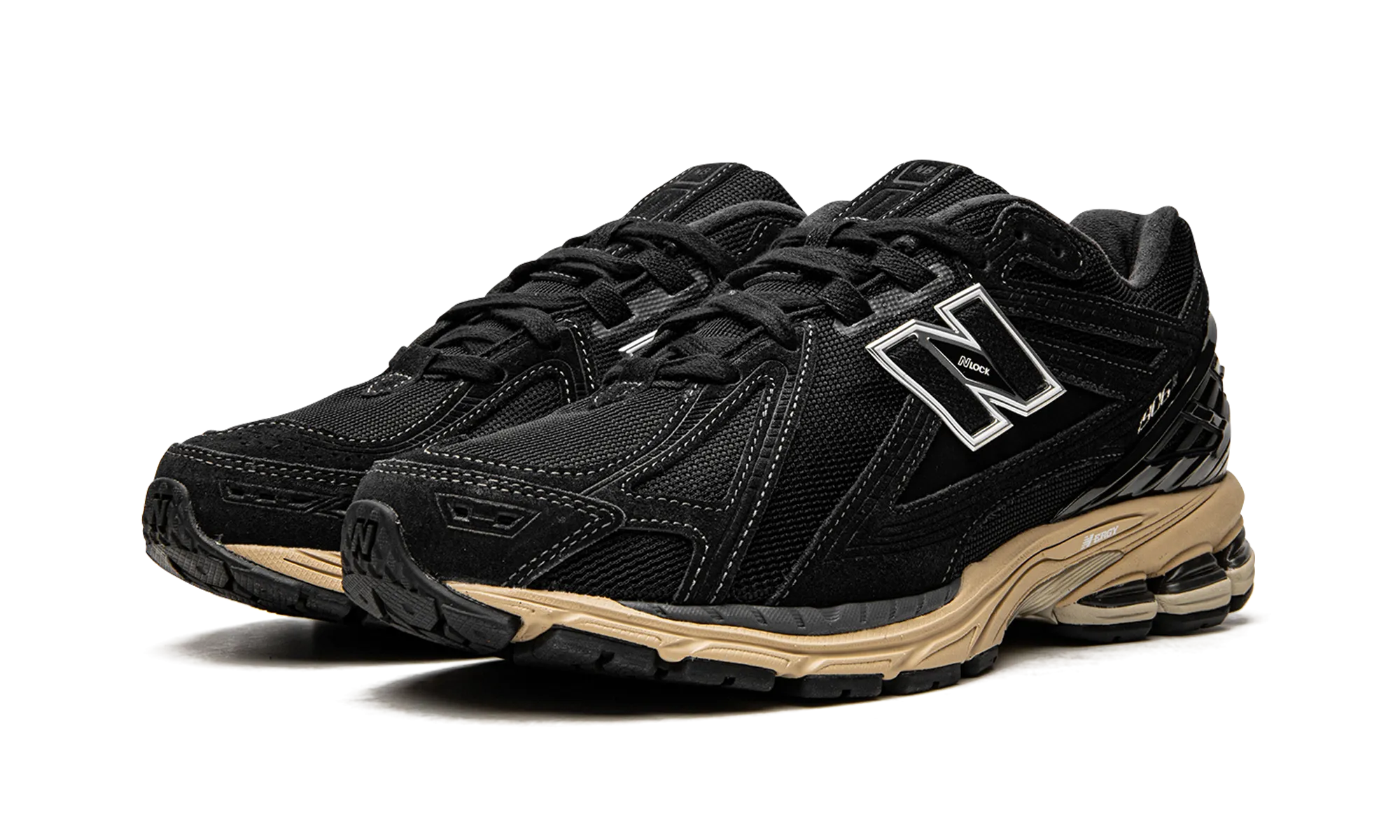 Modern packable shoes 1906R "Black Cream"