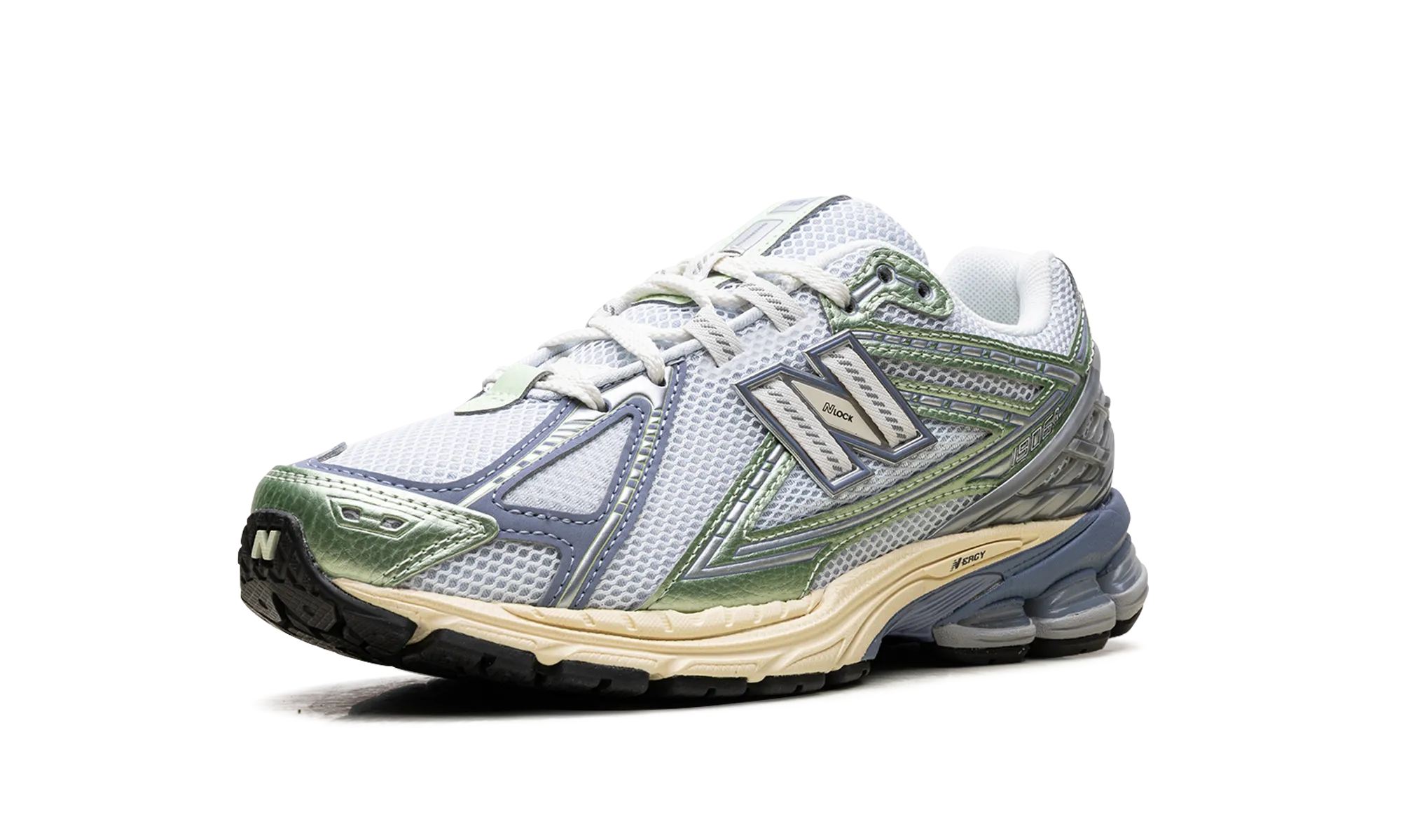 running in a tundra area shoes 1906R "Metallic Green Blue"