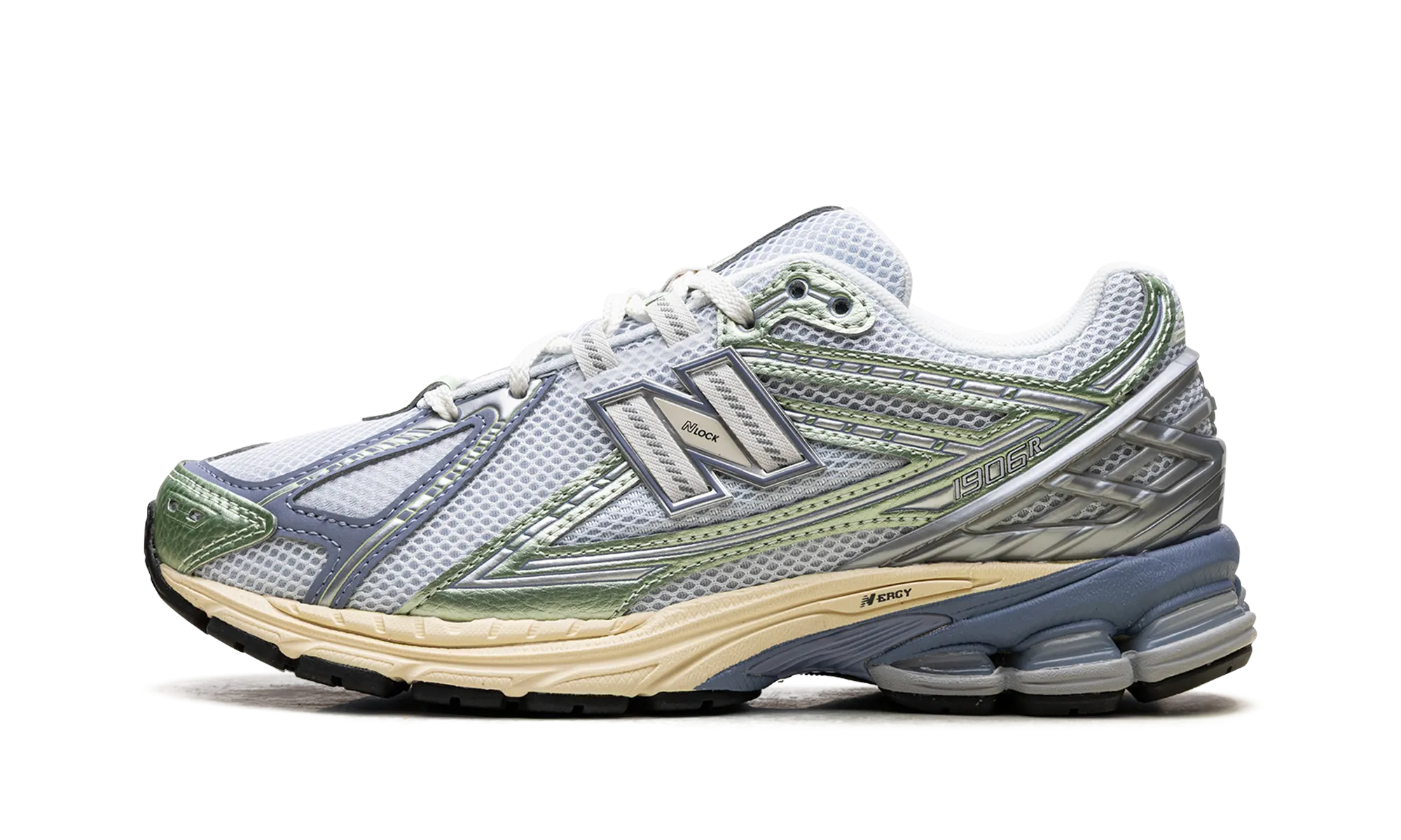 casual running shoes Mobile App Integration 1906R "Metallic Green Blue"