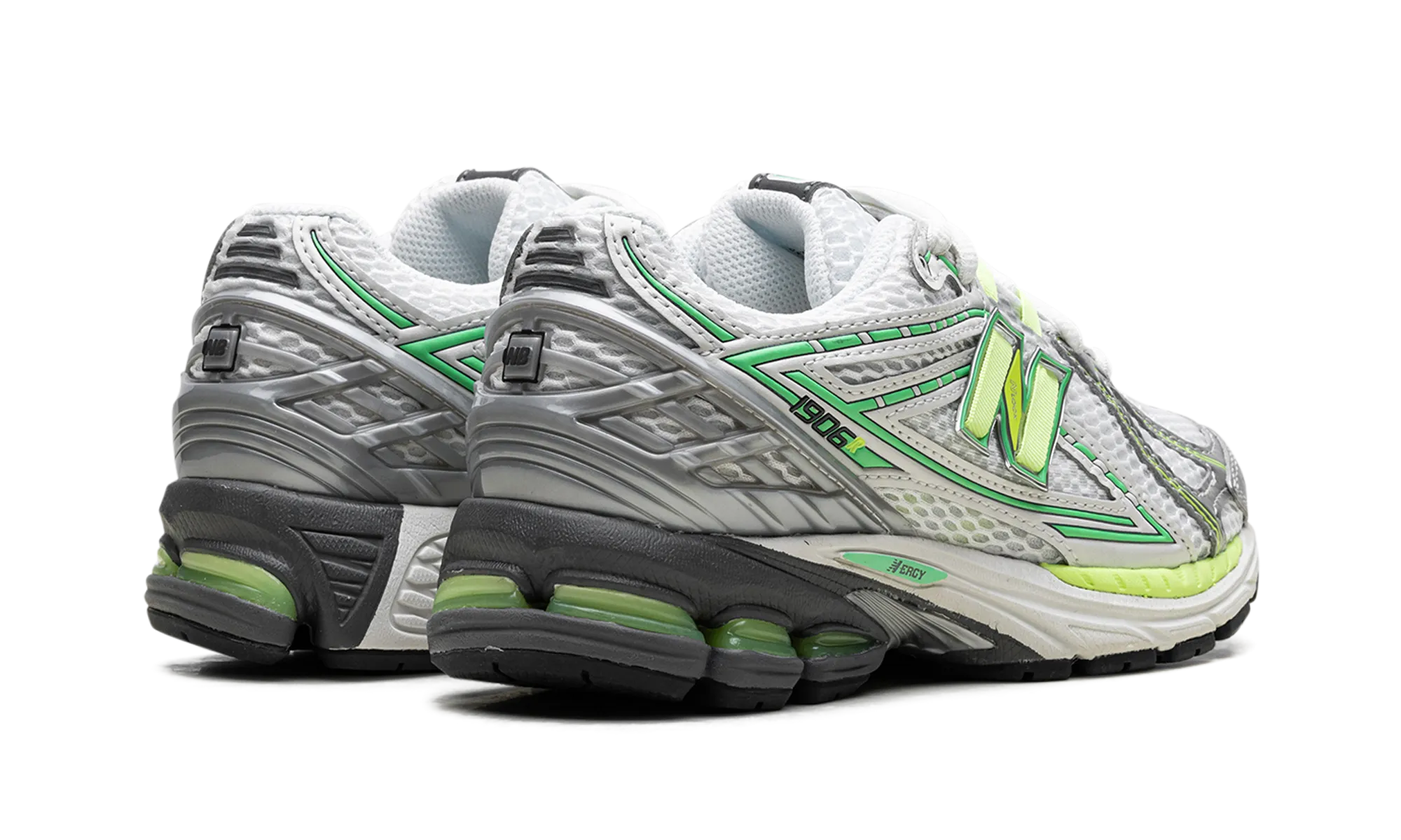 1906R "Neon Pack - Green - ASOS Exclusive" diagonal - design shoes