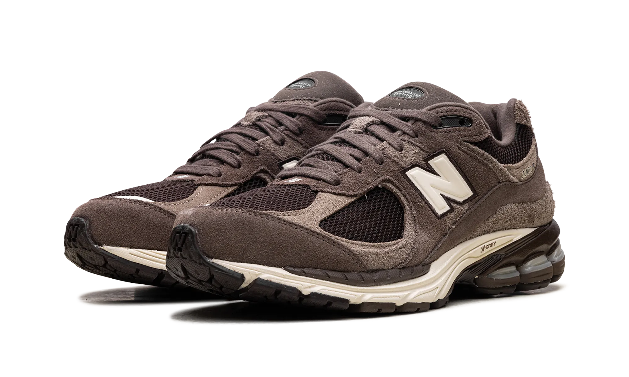 2002R "Shoe Palace Volcanic Rocks Brown" right - foot Printed patterns