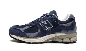 running in a color run adjustable - strap shoes 2002RD "Navy/Grey"