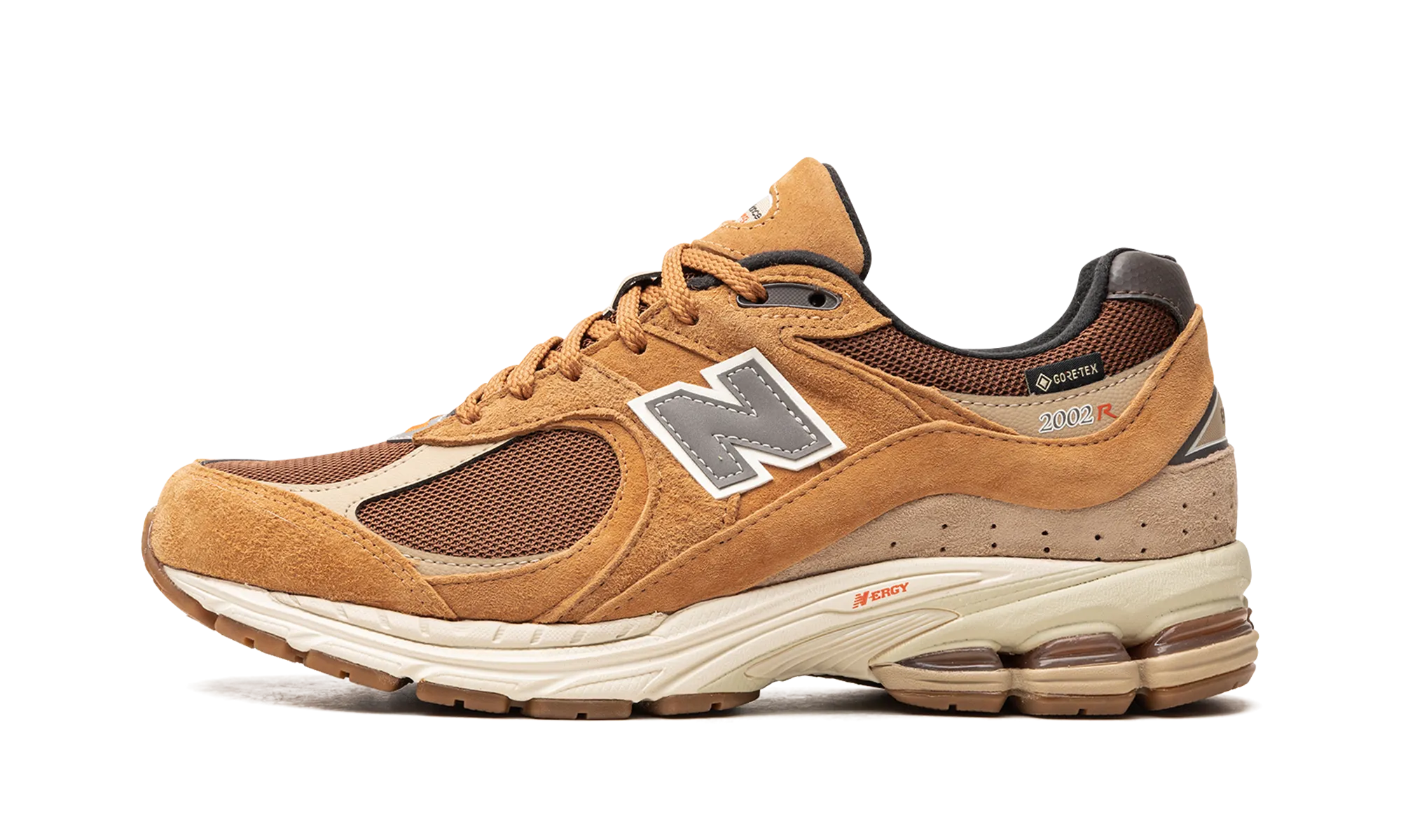logo - hooked - and - looped shoes 2002RX "Tobacco"
