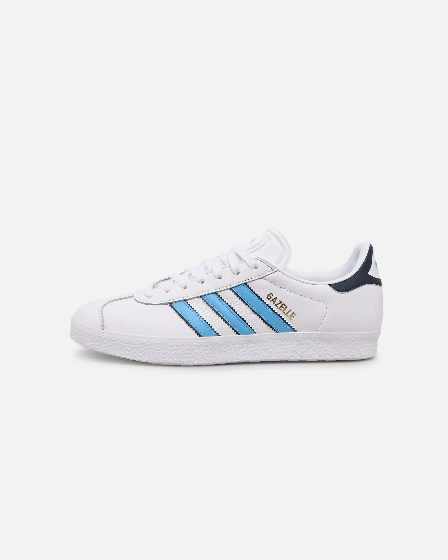 Curve Hug Quick Flow Adidas Gazelle White/Blue