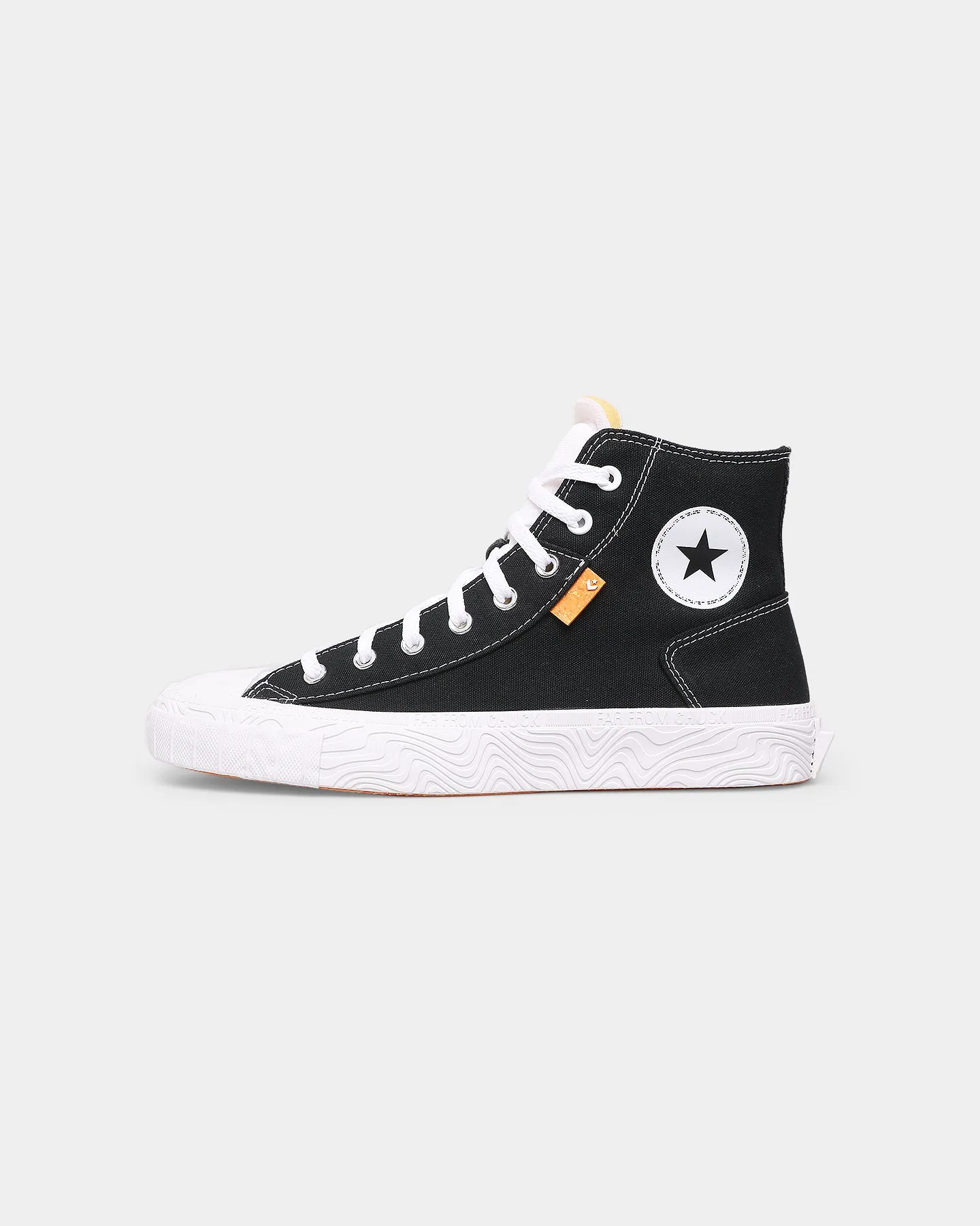 Converse Chuck Taylor Alt Star Hi Black/White/White Road Long