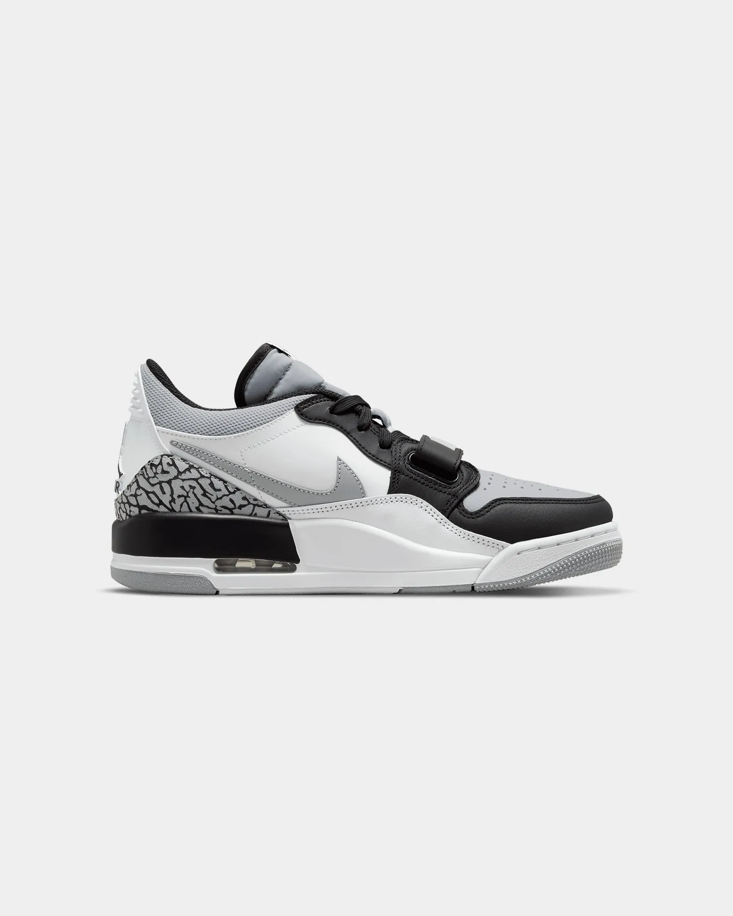 Deep Grip Elastic Jordan Air Jordan Legacy 312 Low White/Black-Wolf Grey