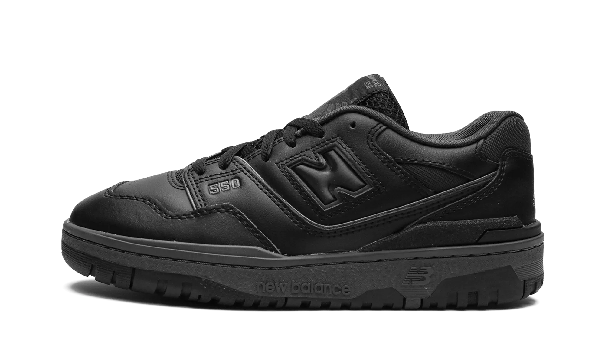 550 GS "Triple Black" Comfort support running with dog shoes