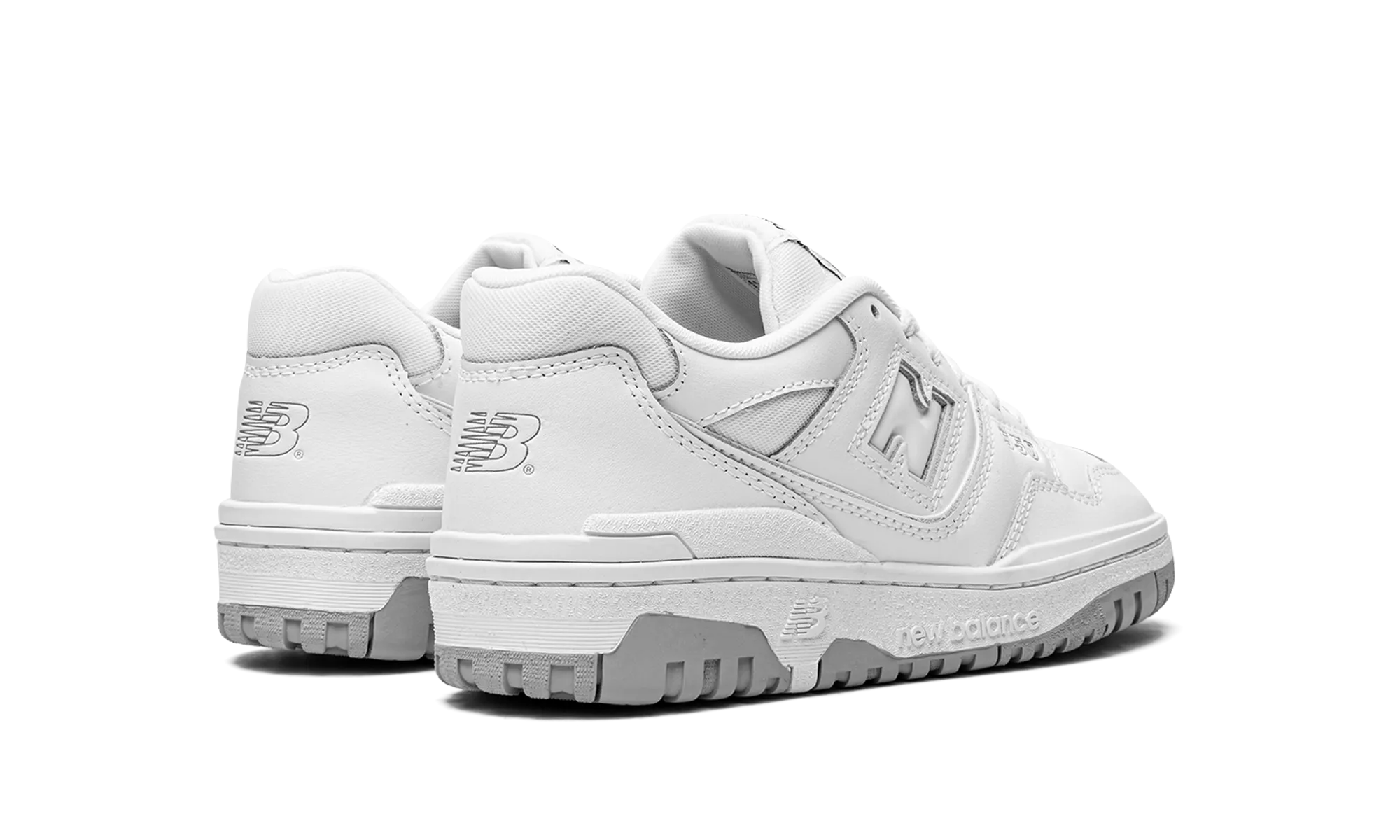 adult shoe aesthetics 550 GS "White Grey"