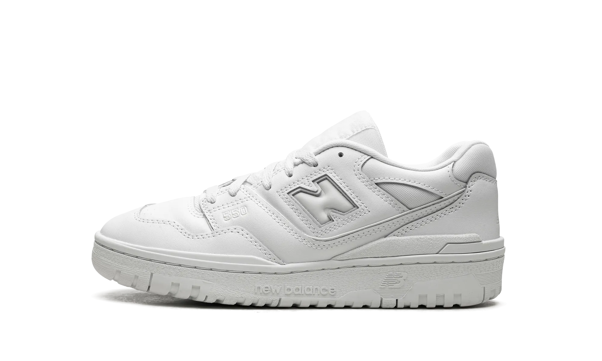 550 GS "White / White" seasonal running shoes
