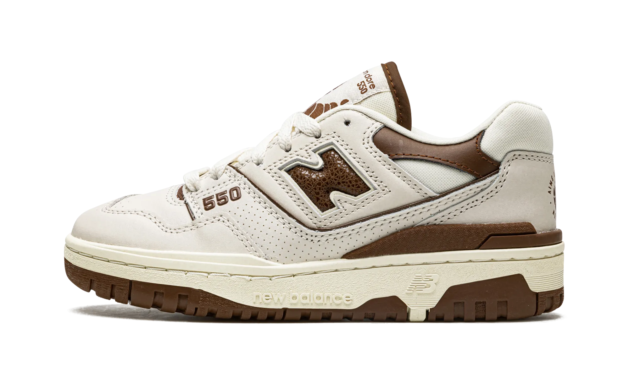 550 "Aim?? Leon Dore - Brown" interval - training zipper shoes
