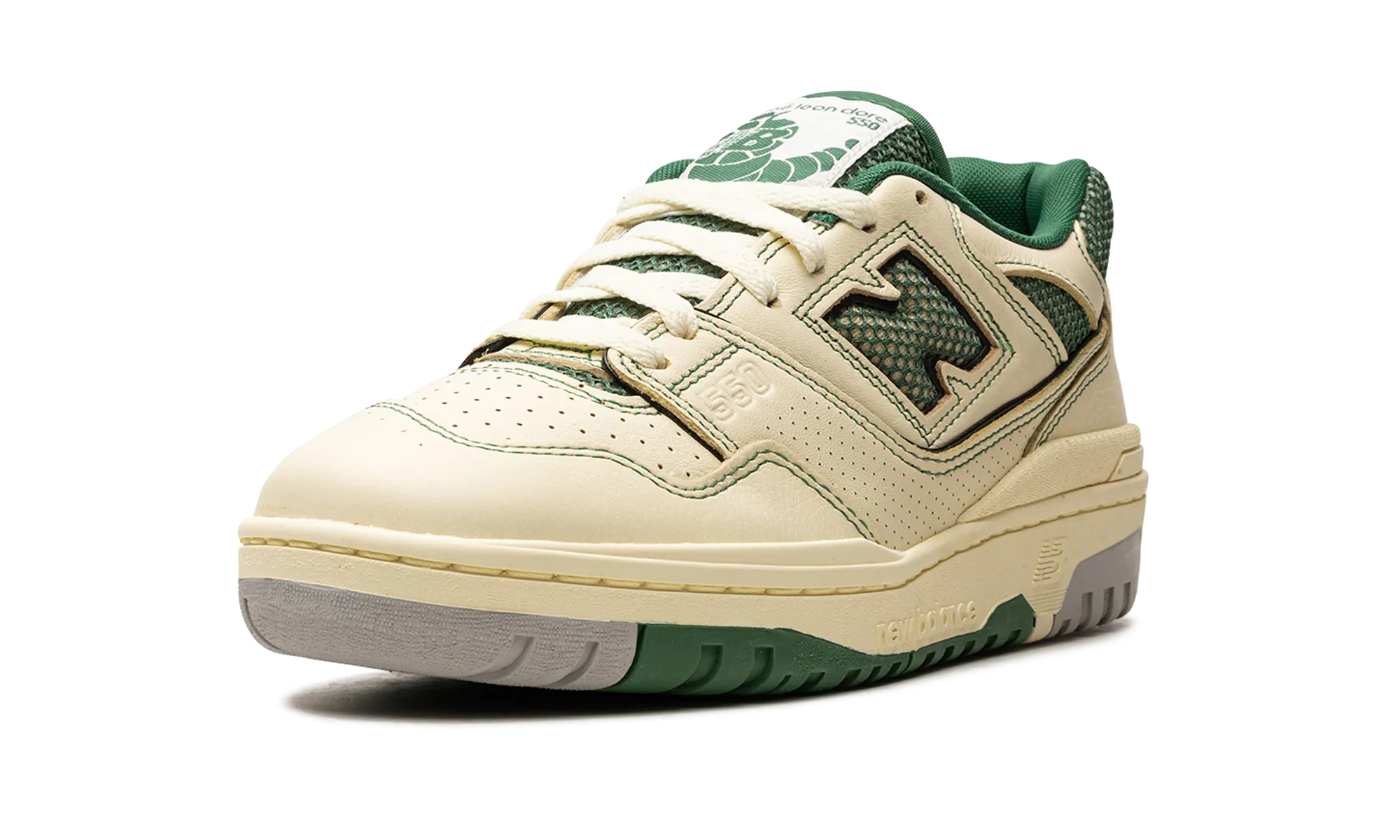 550 "Aim?? Leon Dore - Masaryk Community Gym - Green" Gel cushion advanced runners' shoes
