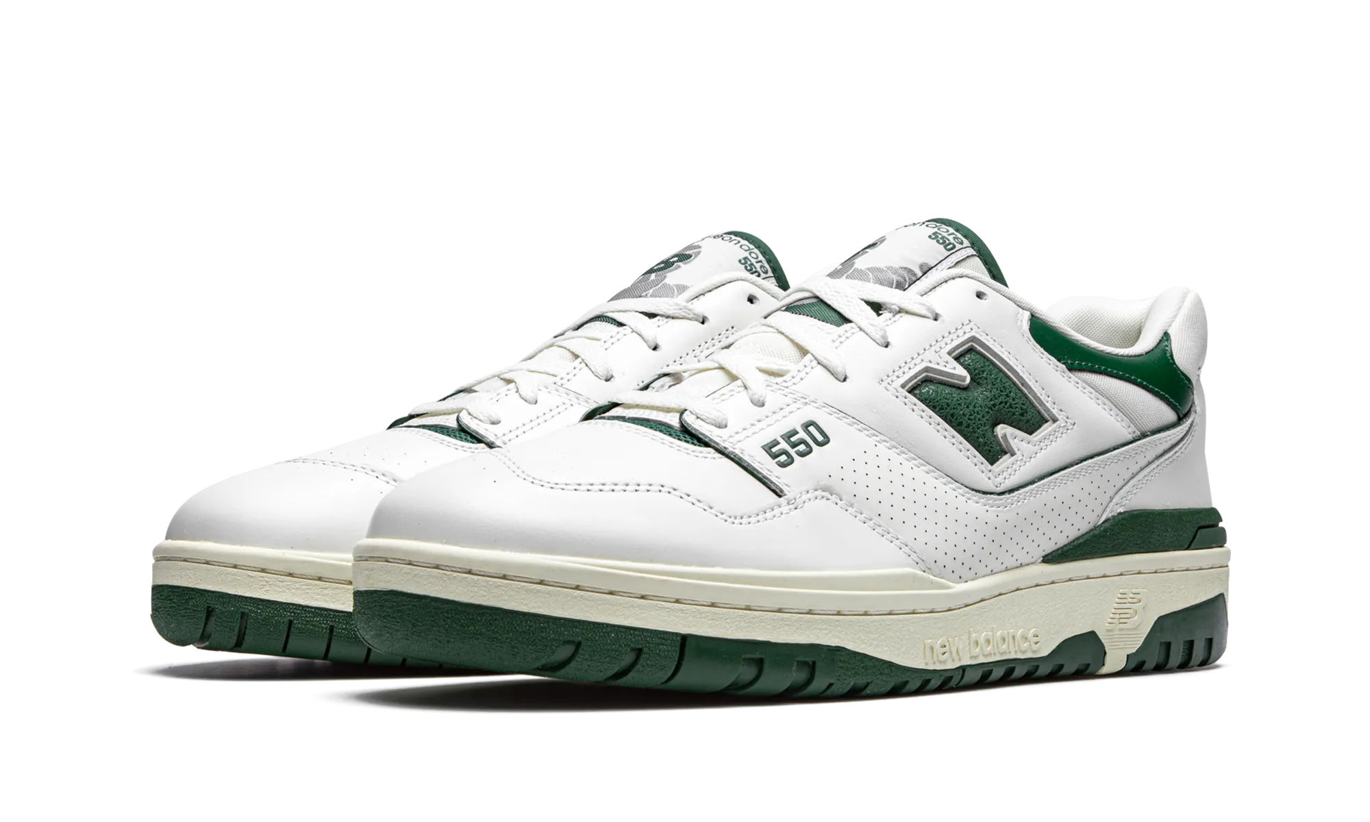 ground grip high - intensity - interval - training running shoes 550 "Aime Leon Dore - Green"