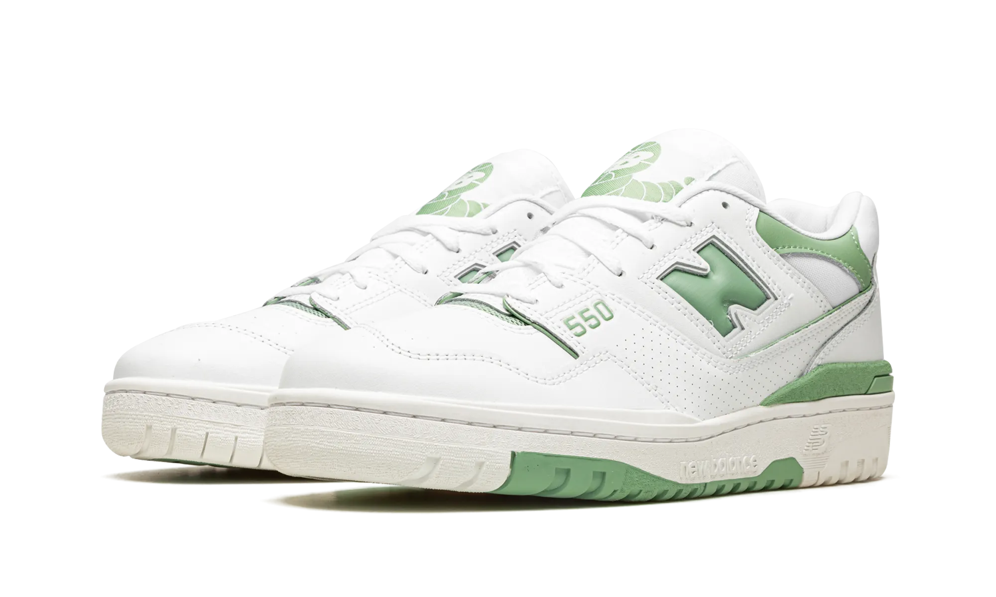 logo - buttoned shoes 550 "Mint Green"