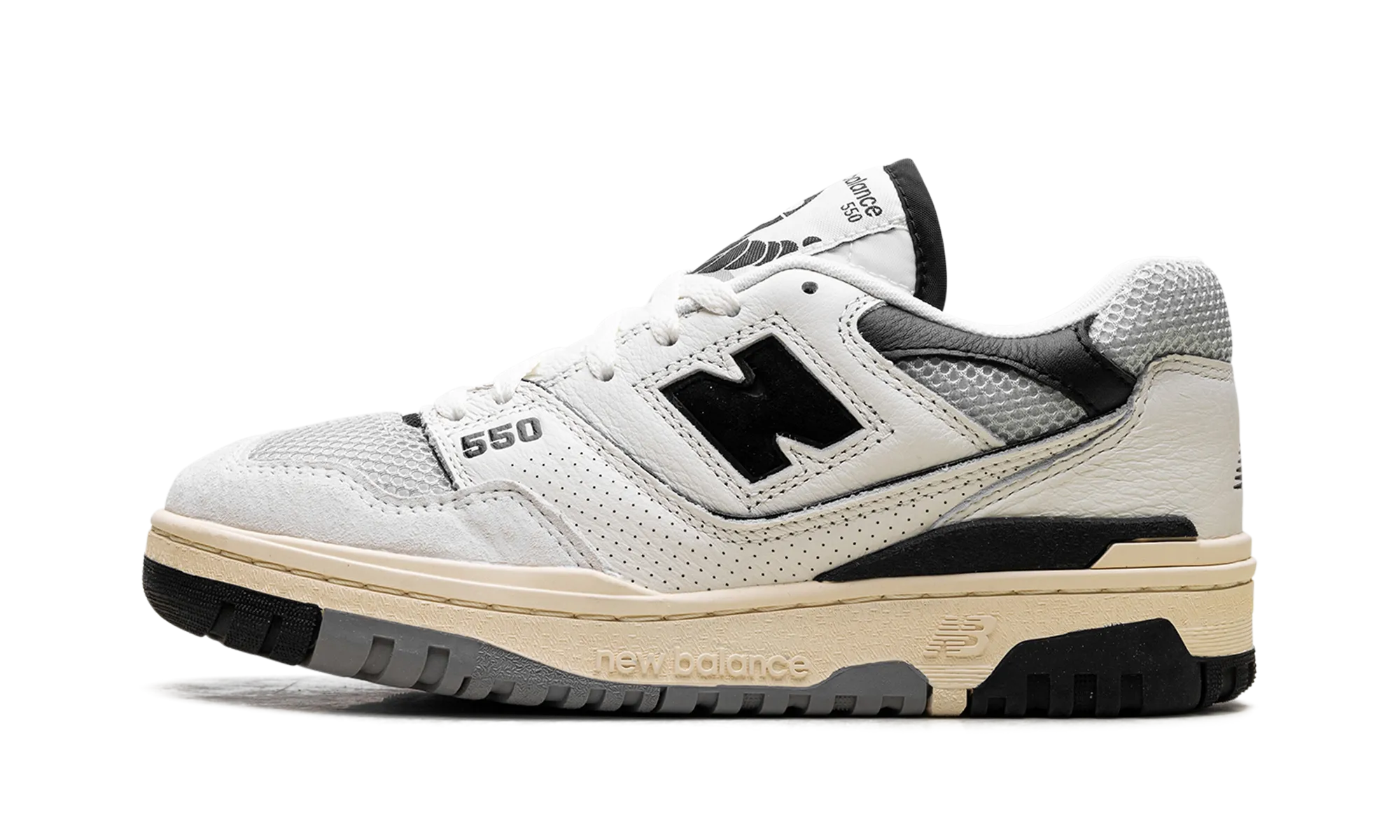 550 "Sea Salt Pack Black" Comfort arch support