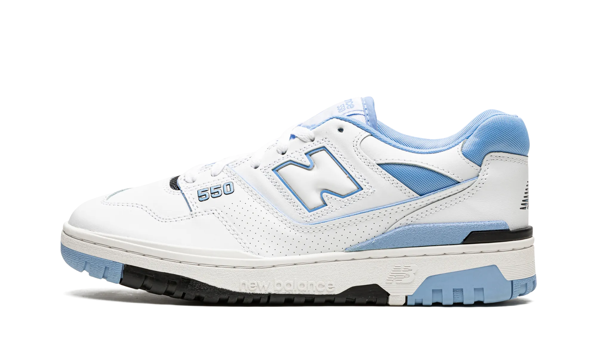 ventilated upper running shoes Athletic Footwear 550 "White / Carolina Blue"