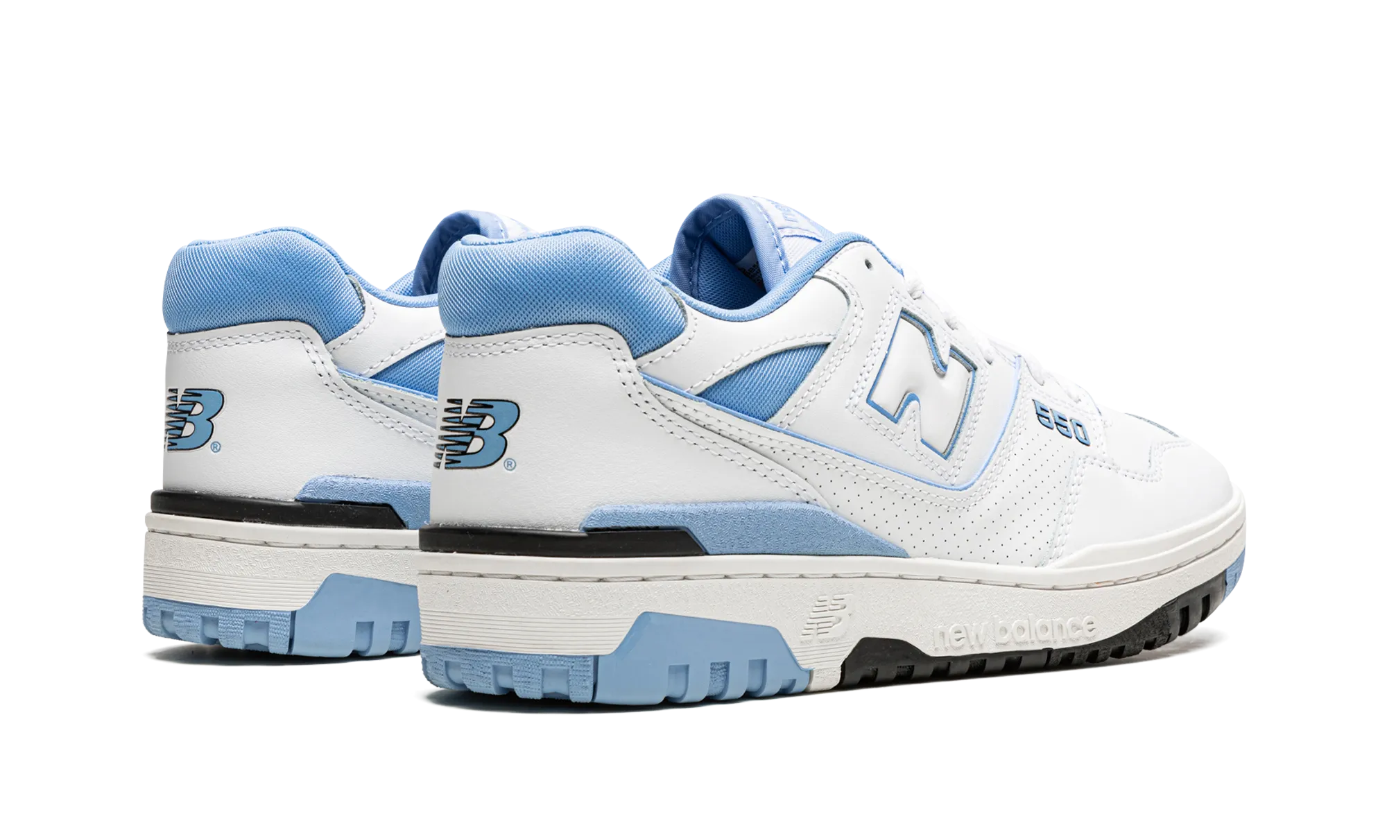 550 "White / Carolina Blue" men's running shoe alternative