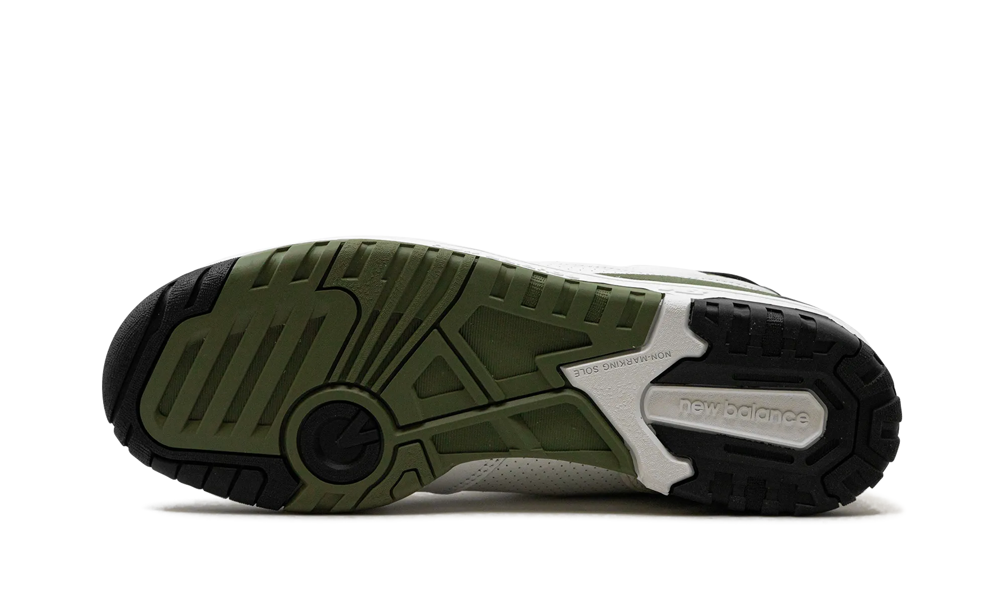 running with ankle braces Integrated 550 "White / Dark Olivine"