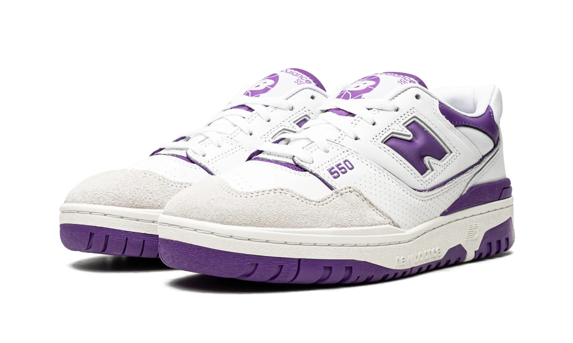 550 "White / Purple" pre - run warm - up