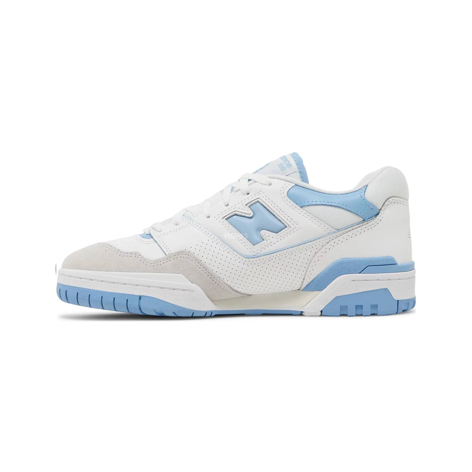 550 'White University Blue' (2022) Clear Step
