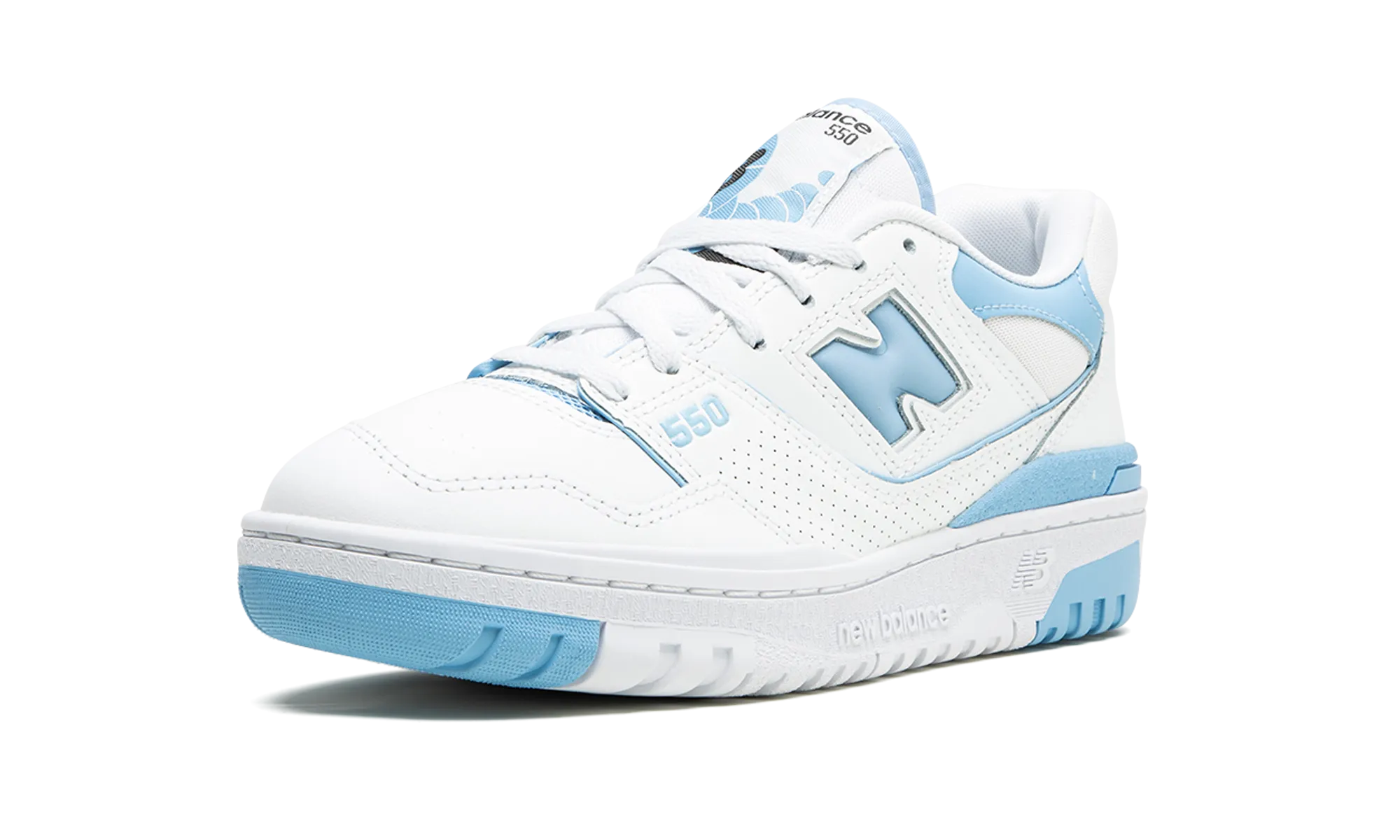 retro look odor - control - technology - shoes 550 WMNS "Blue Haze"
