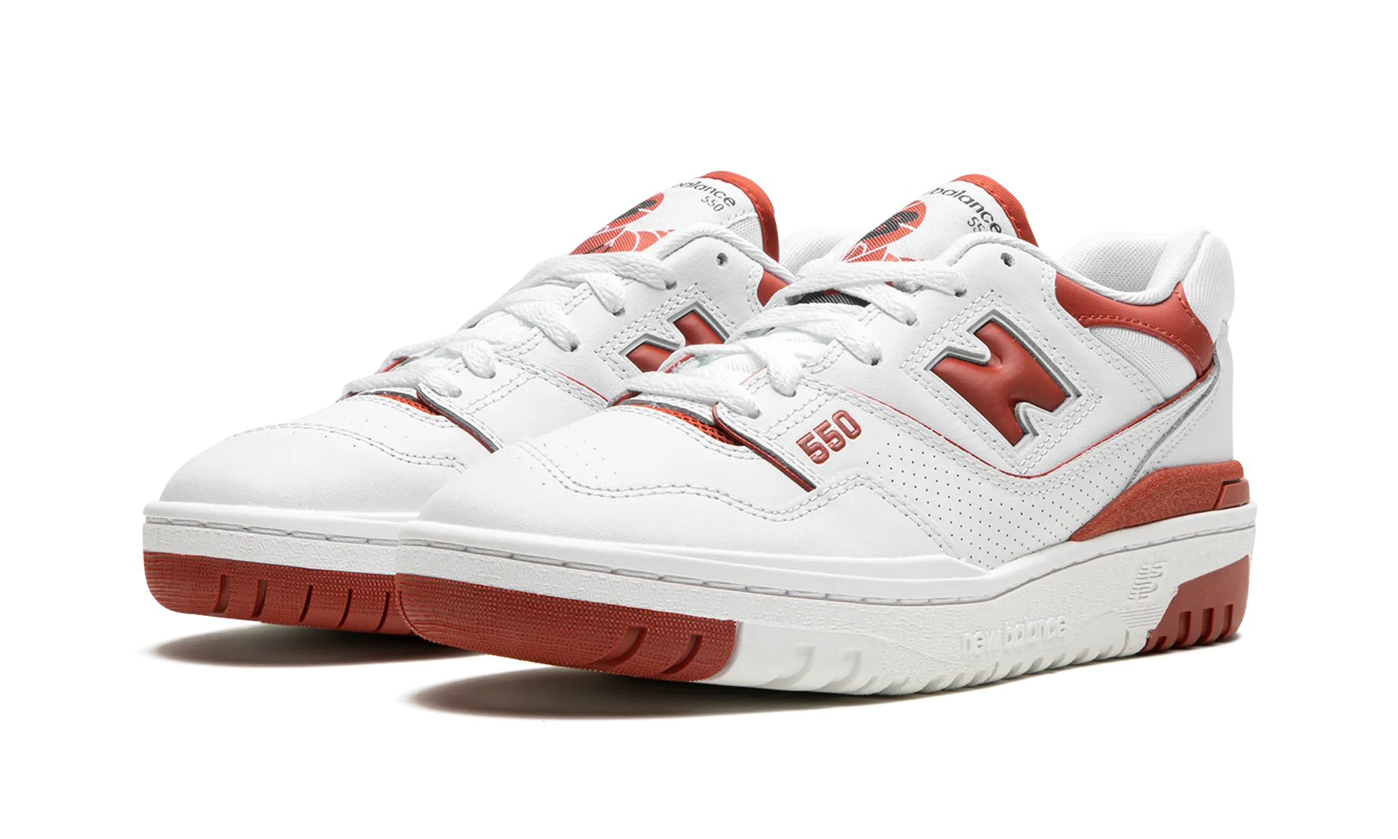 foam running shoes 550 WMNS "Brick Red"