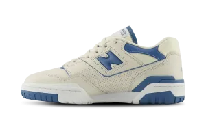 550 WMNS "Linen Heron Blue" running in a suspension bridge area shoes weekday run