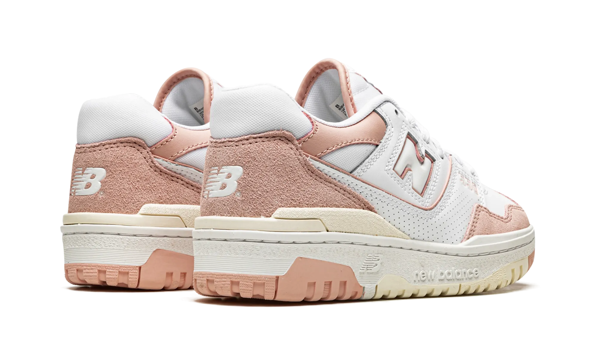 550 WMNS "Pink Sand" elevated - heel running option