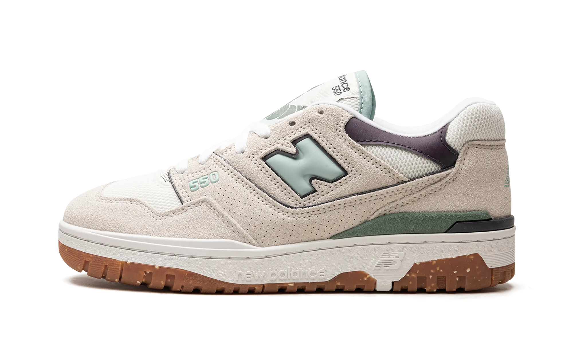 550 WMNS "Sea Salt White Fog" yoga practitioners' shoes Full Coverage