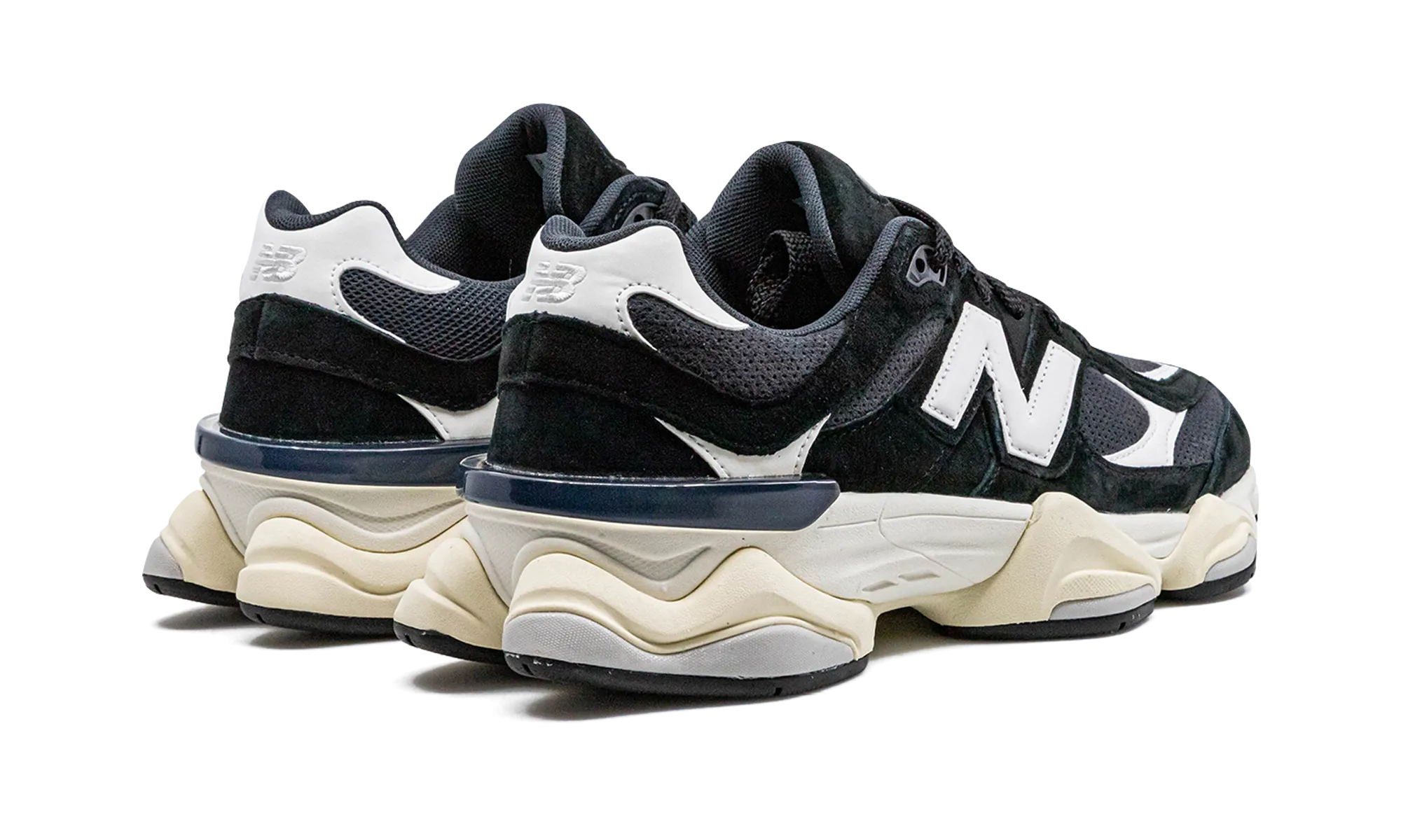 9060 "Black / White" lacrosse shoes full - marathon shoes