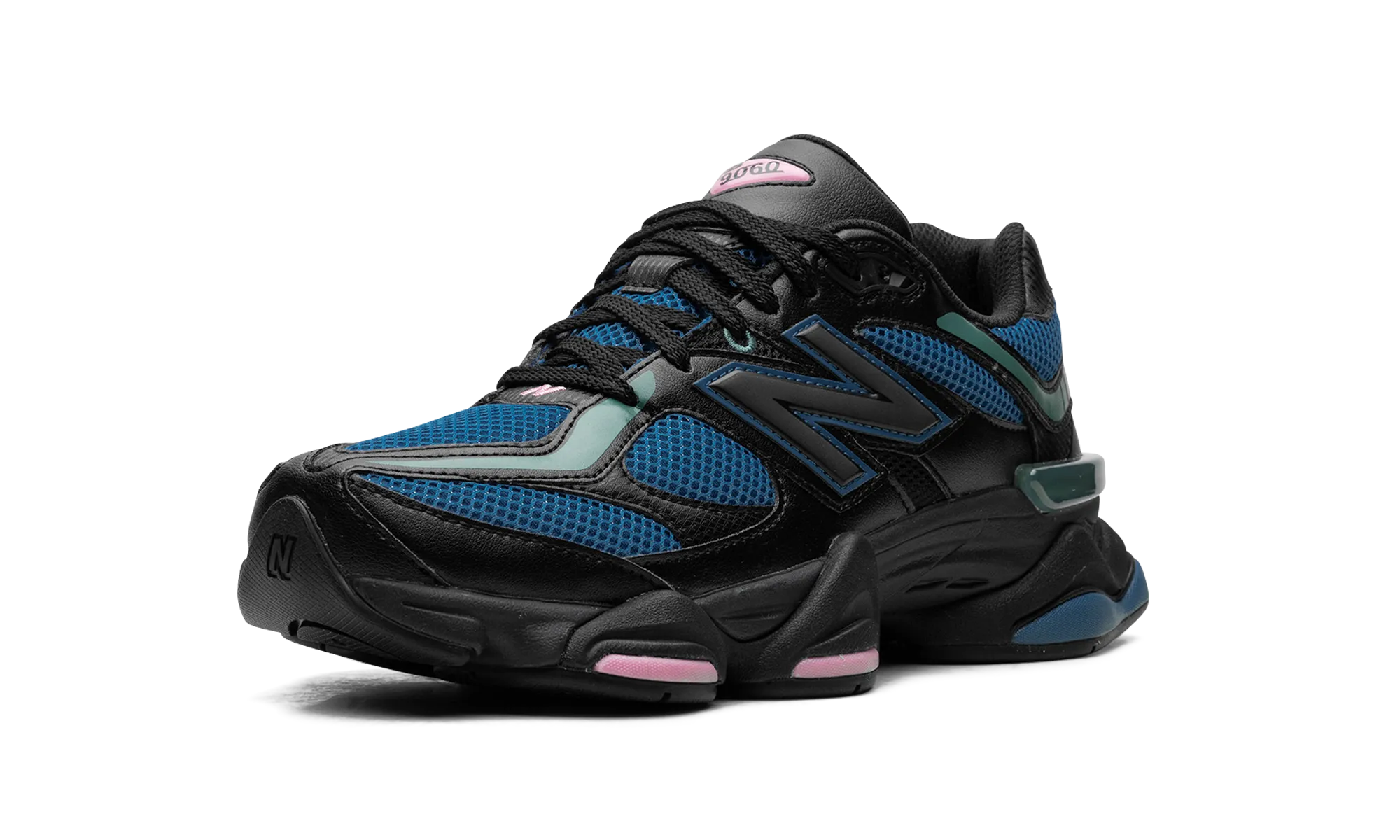 running with a backpack footgear for jogging 9060 "Blue Agate"