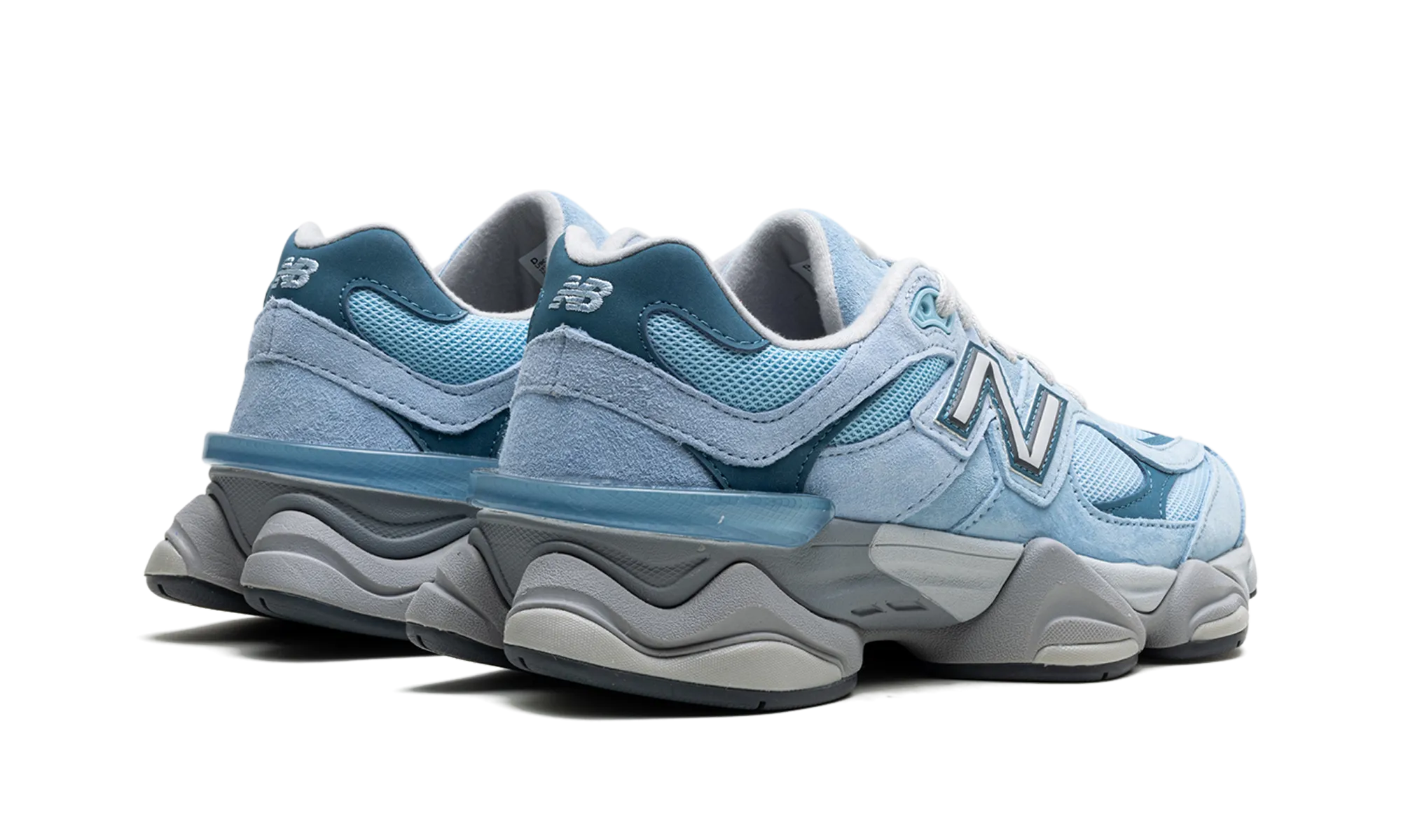 running in mud shoes cricket shoes 9060 "Chrome Blue"