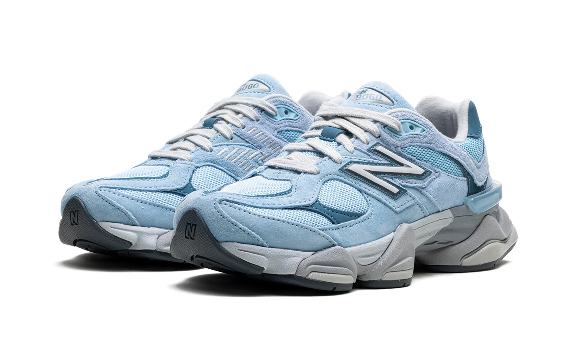 9060 "Chrome Blue" snow running option lycra - upper shoes