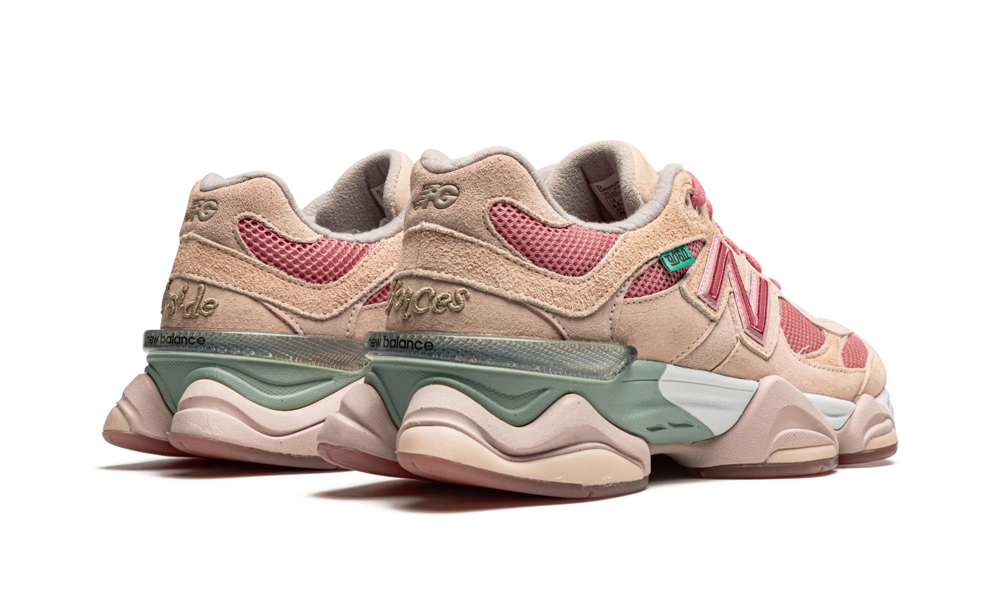 9060 "Joe Fresh Goods - Inside Voices Penny Cookie Pink" Secure fit no - tie running shoes