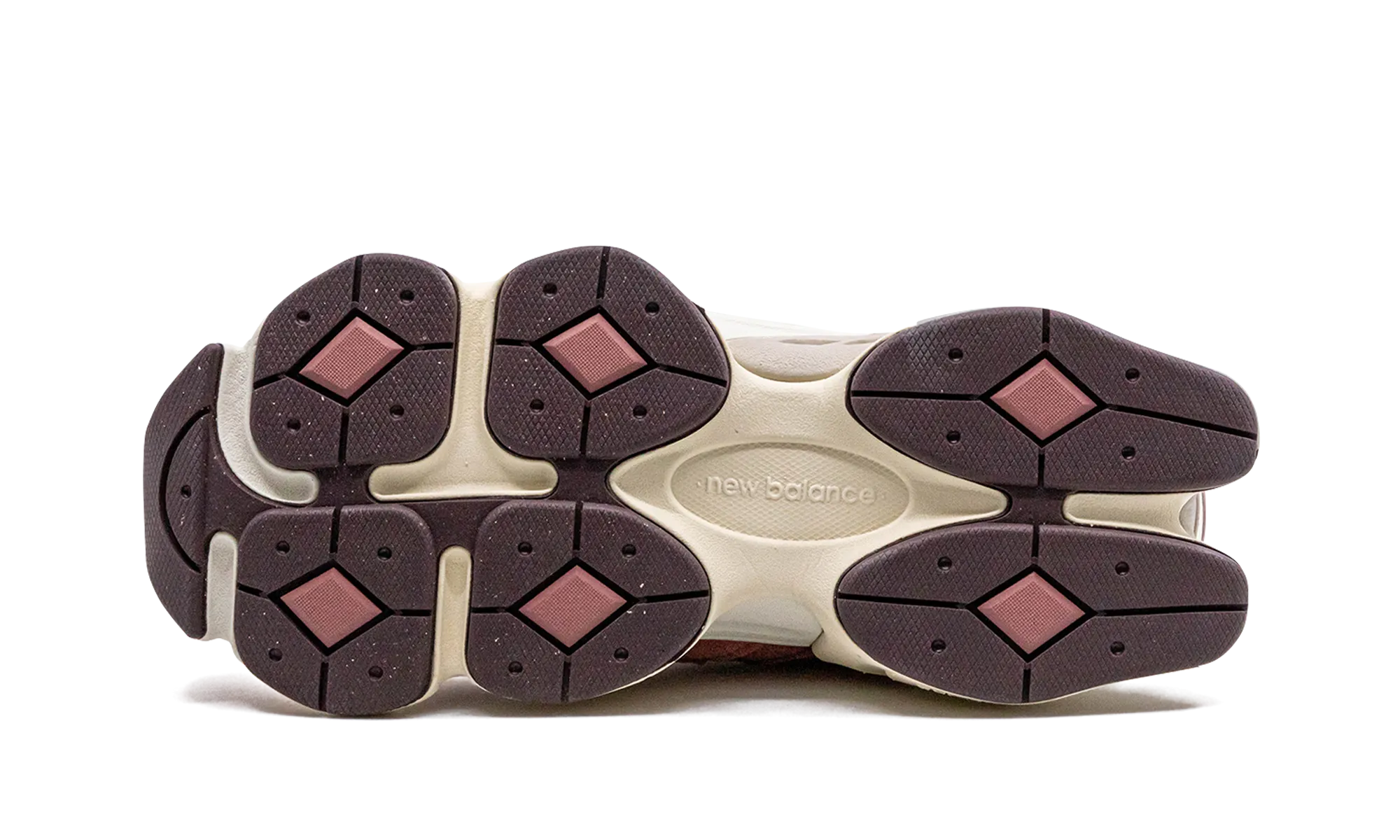 gusseted tongue running shoes multi - sport 9060 "Mineral Red/Truffle"