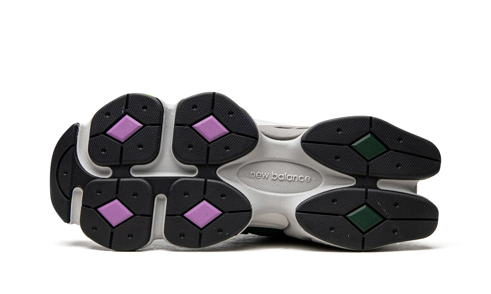 9060 "Nightwatch Green" biomechanical running shoes
