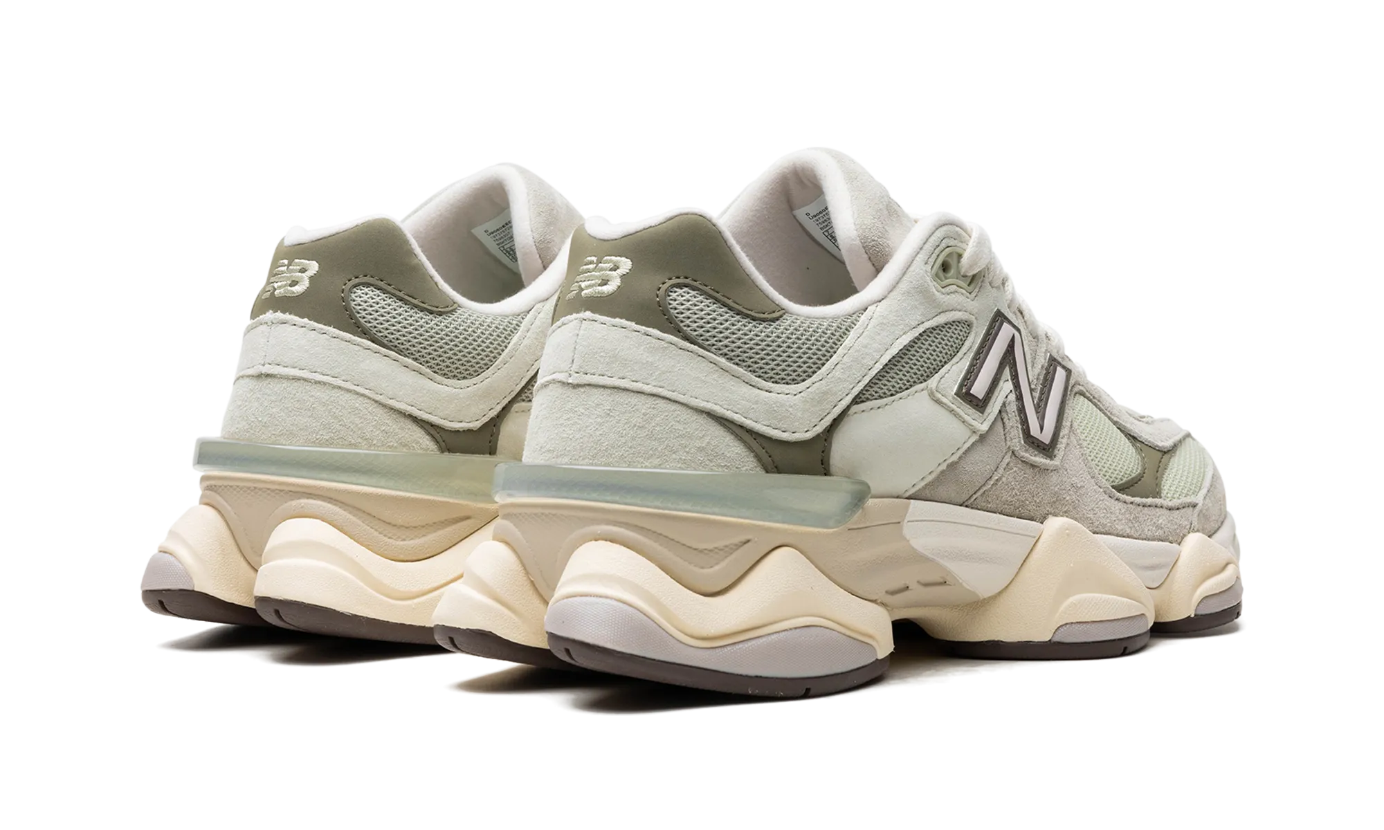 travelers' shoes spandex running wear 9060 "Olive"