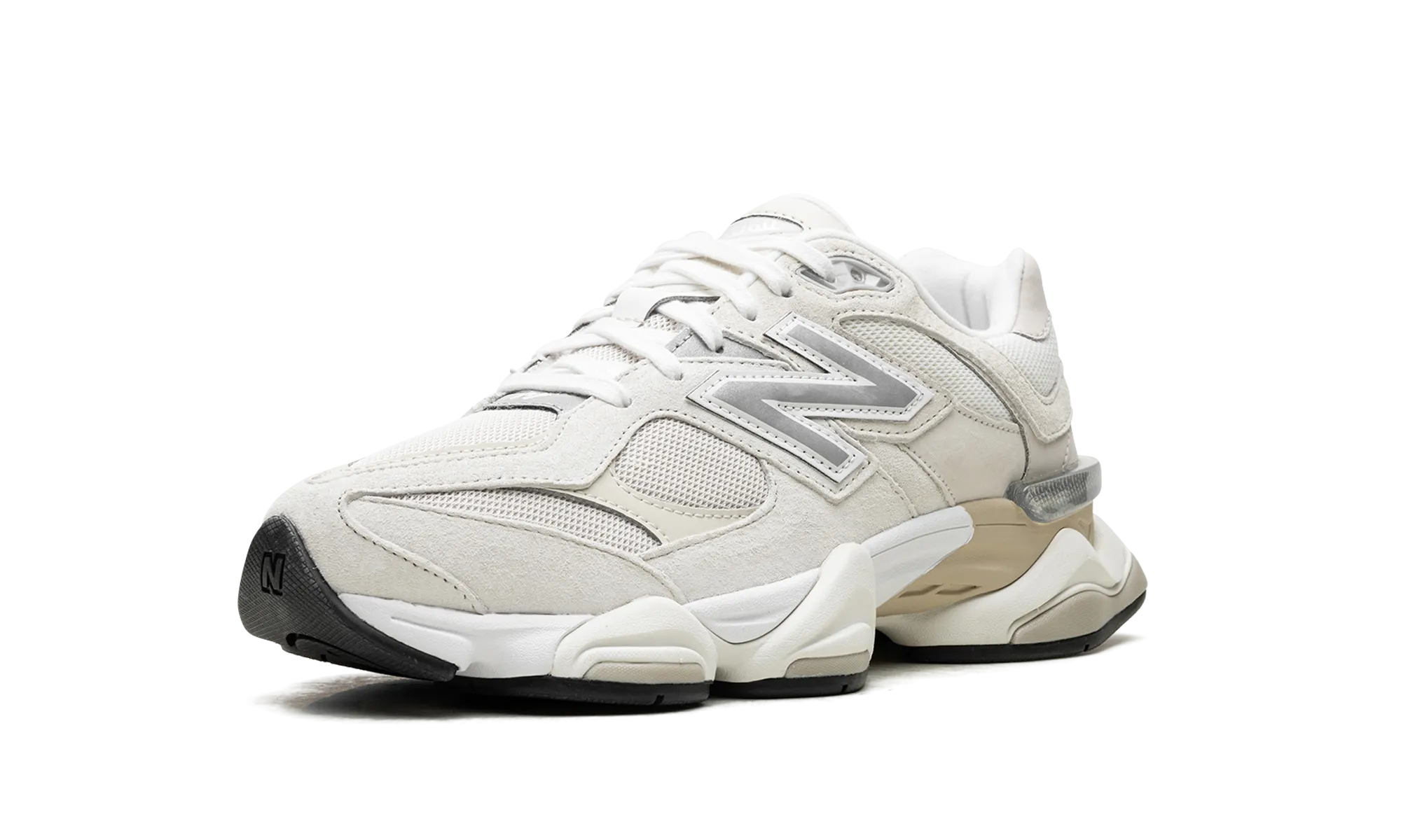 9060 "Sea Salt / Moonbeam" padded tongue running shoes