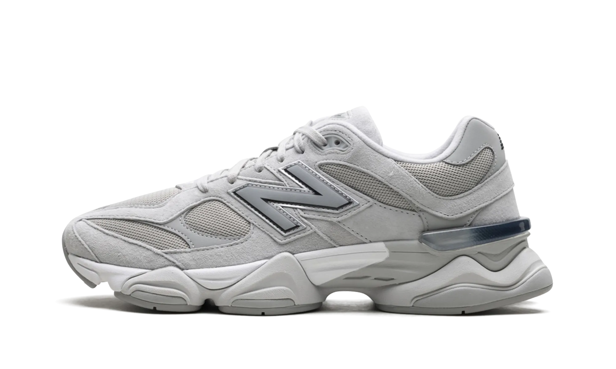 9060 "Silver Metallic Grey" rocker - sole shoes moisture - wicking