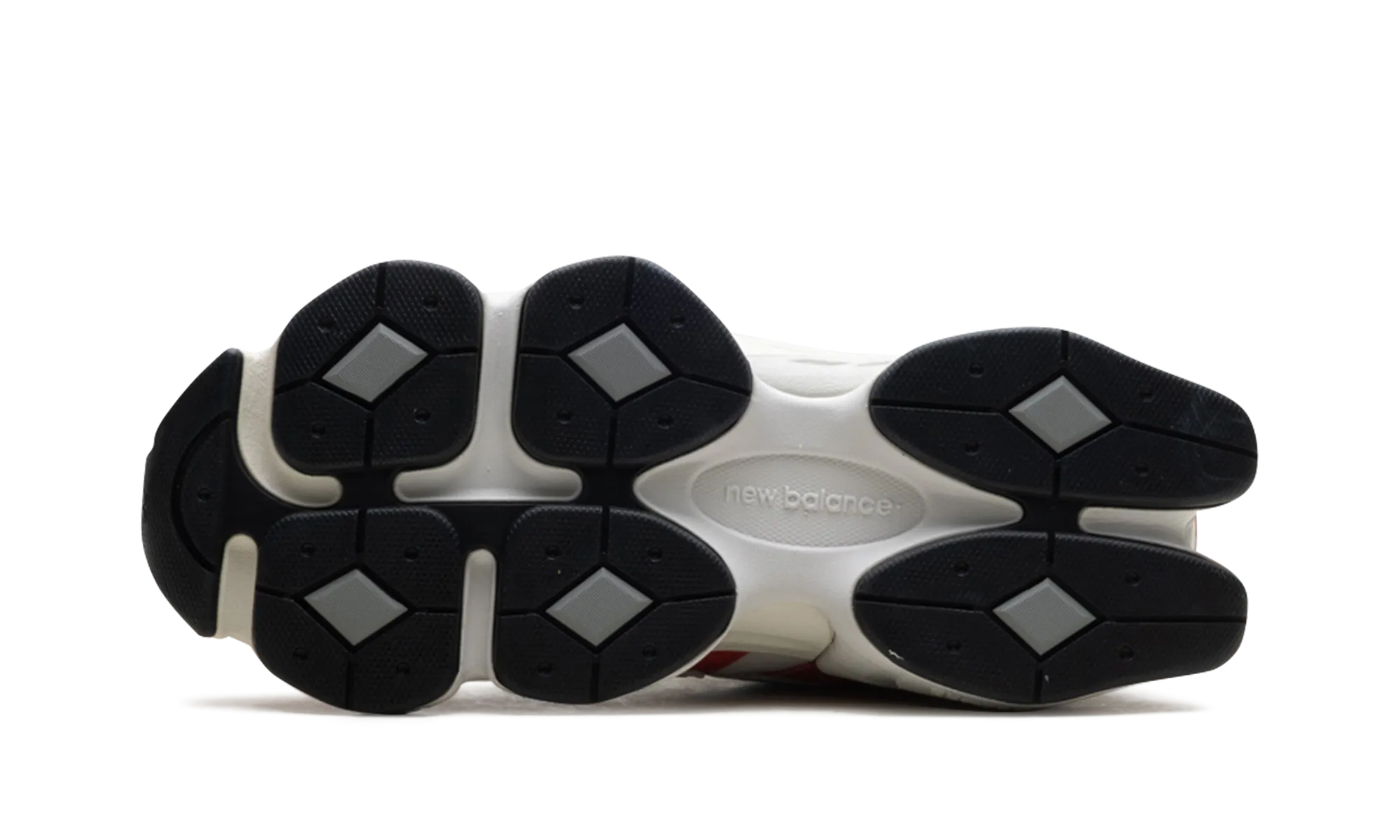 Phylon Midsole compression sock 9060 "White Red"