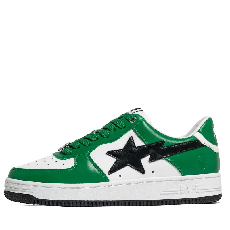 A Bathing Ape Bape Sta #3 M1 - Green Smooth Landing fitness walk