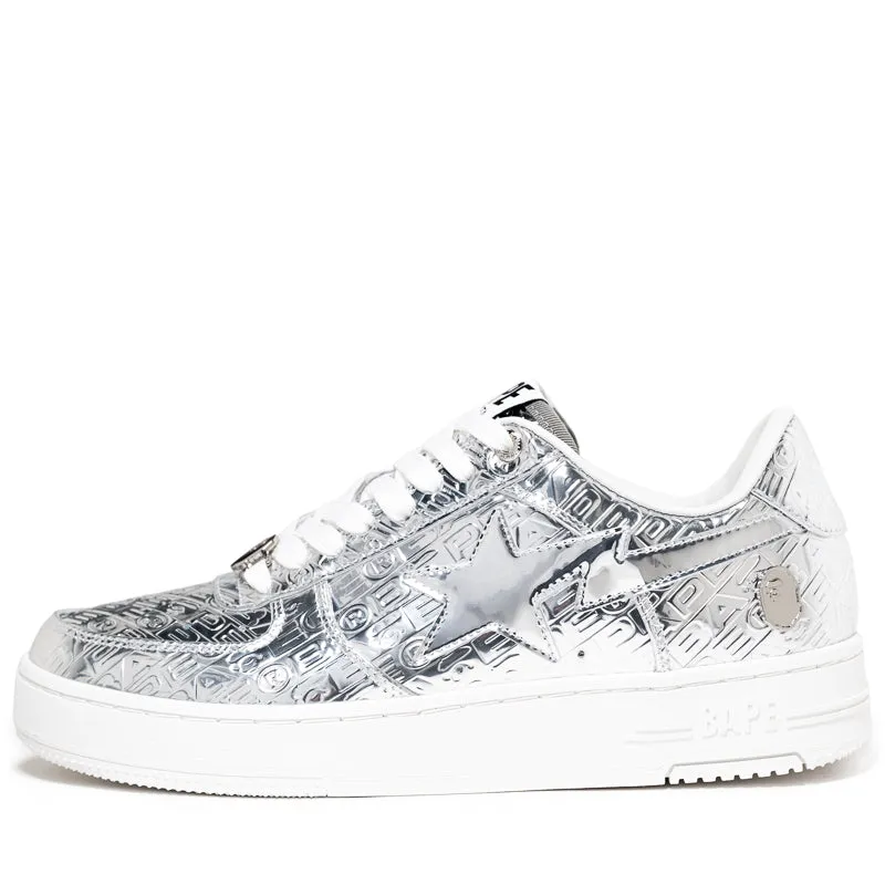 Hexagonal Grip Tread Sturdy Build A Bathing Ape Bape Sta #5 - Silver