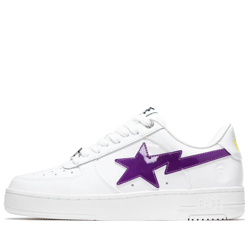 A Bathing Ape Bape Sta M2 - White/Purple Neutral Frame Knit Surface