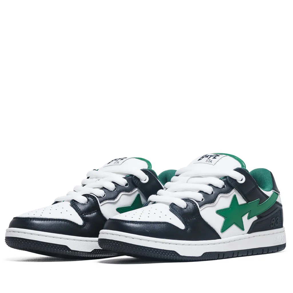 Quick Transition Comfort Advantage A Bathing Ape New Bape Sk8 Sta #1 M2 - Black/Green