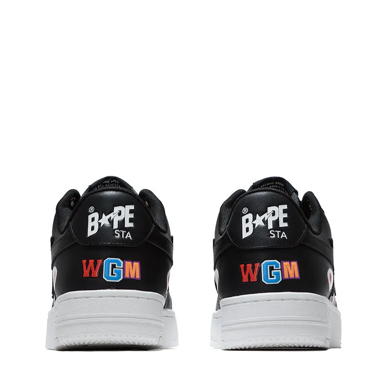 A Bathing Ape Shark Bape Sta M2 - Black Elegant shock absorption Stretch Fabric