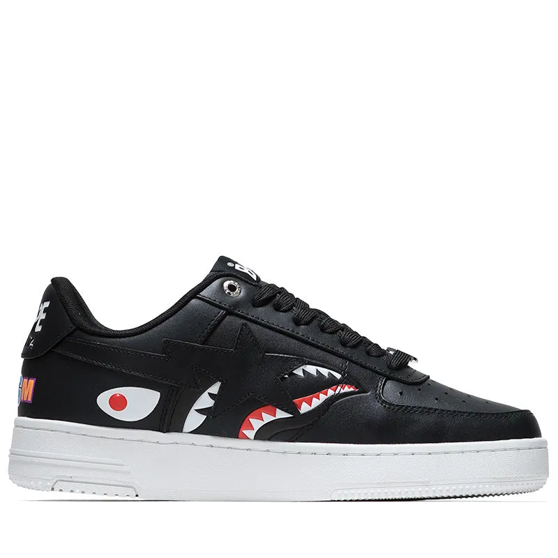 A Bathing Ape Shark Bape Sta M2 - Black Seismic Pads Velcro Closure