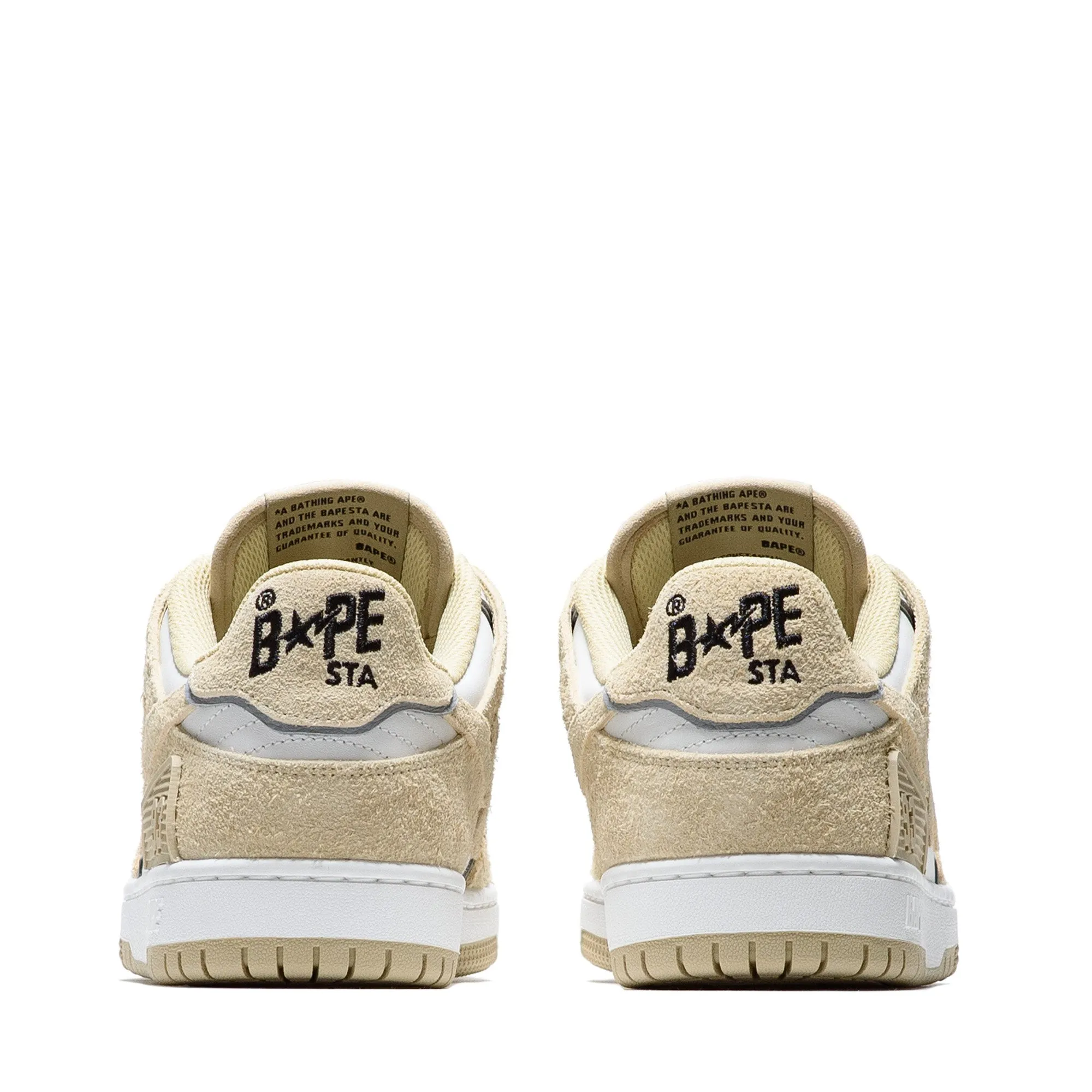 A Bathing Ape Sk8 Sta #3 - Beige Luxurious lining